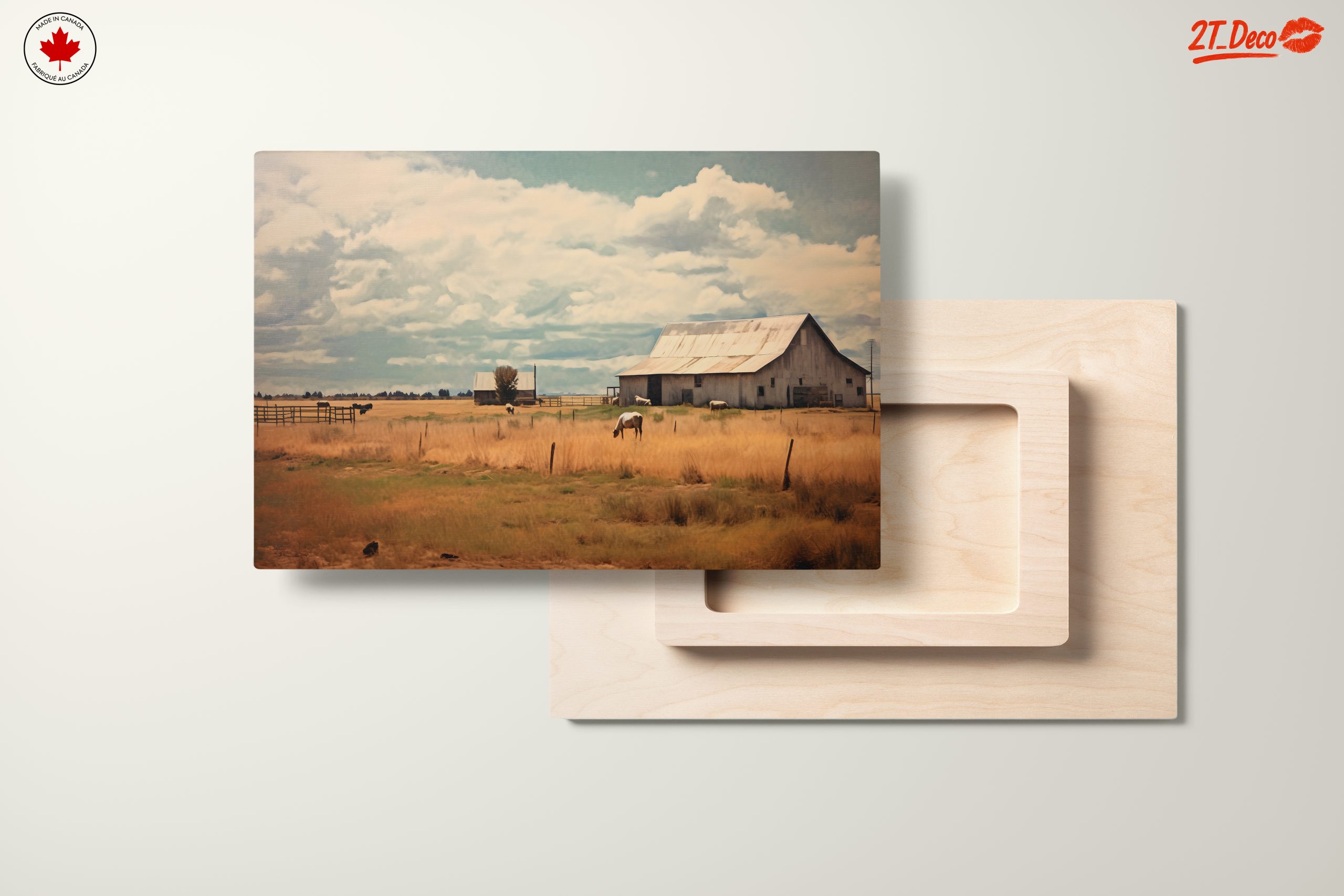 Tranquil Rural Landscape with Horses - Image 11