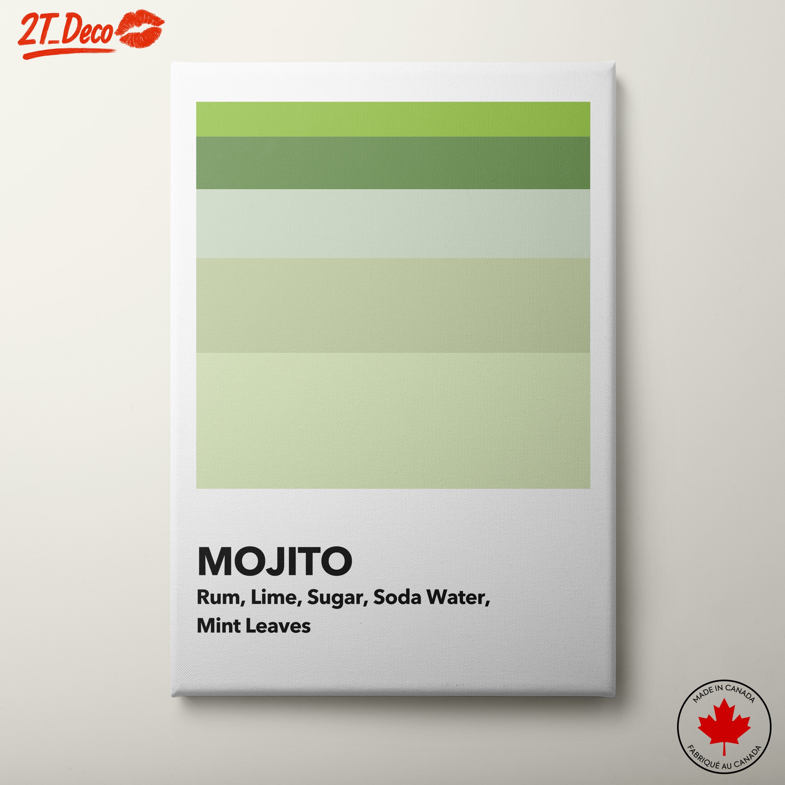 Mojito Cocktail Recipe Art 3