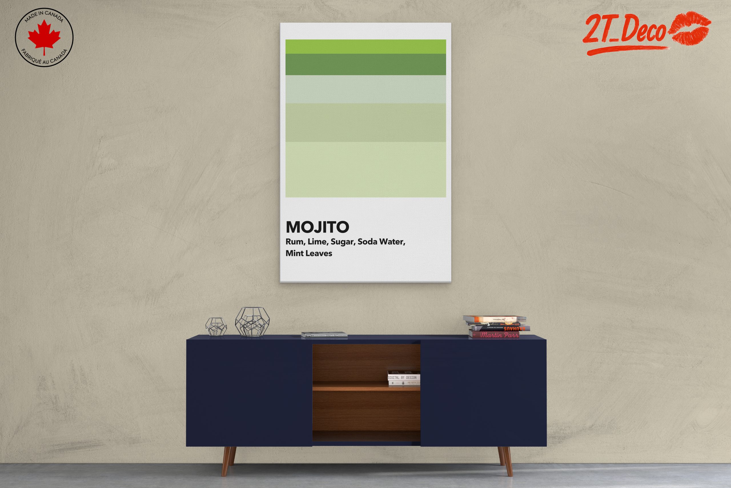 Mojito Cocktail Recipe Art 3 - Image 3