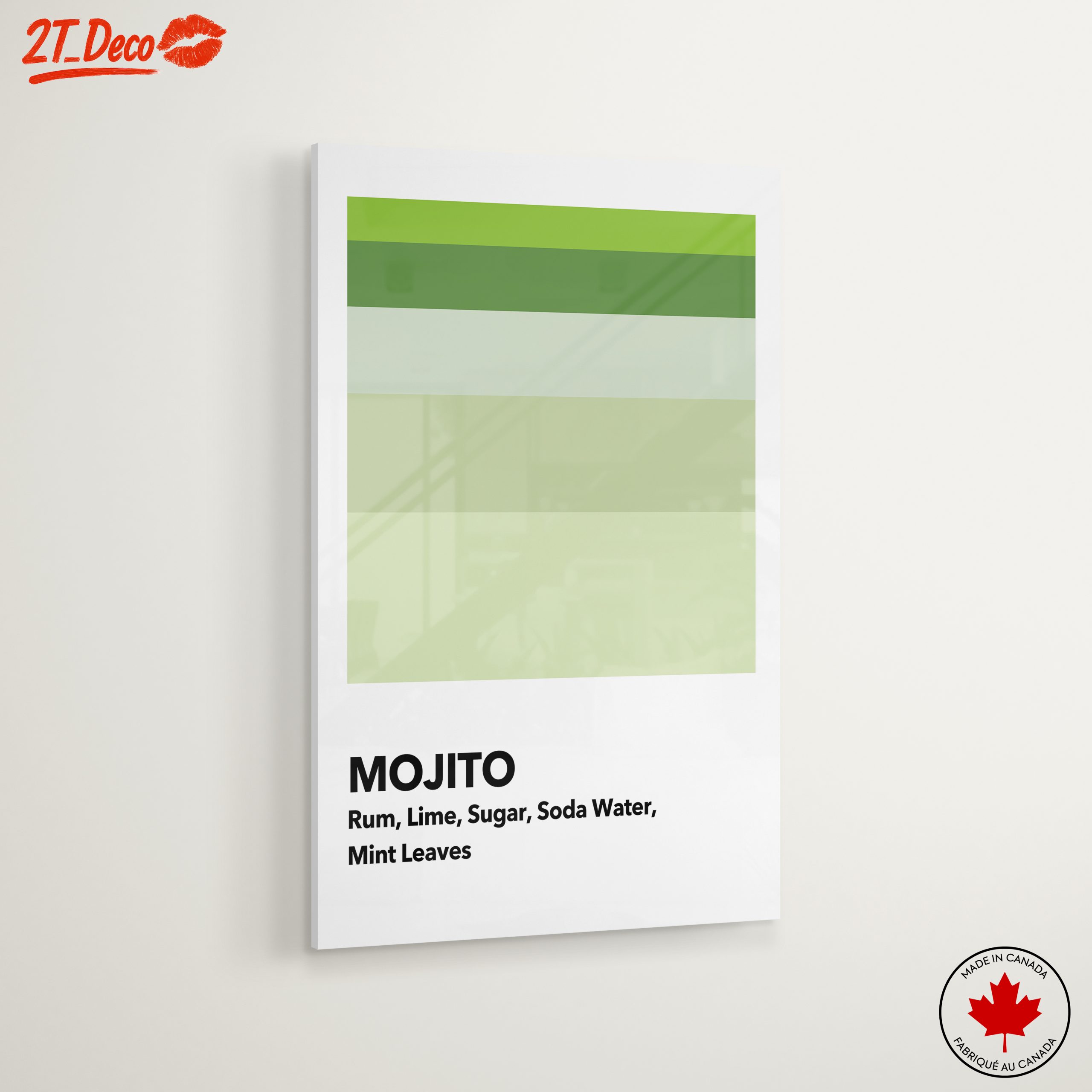 Mojito Cocktail Recipe Art 3 - Image 6