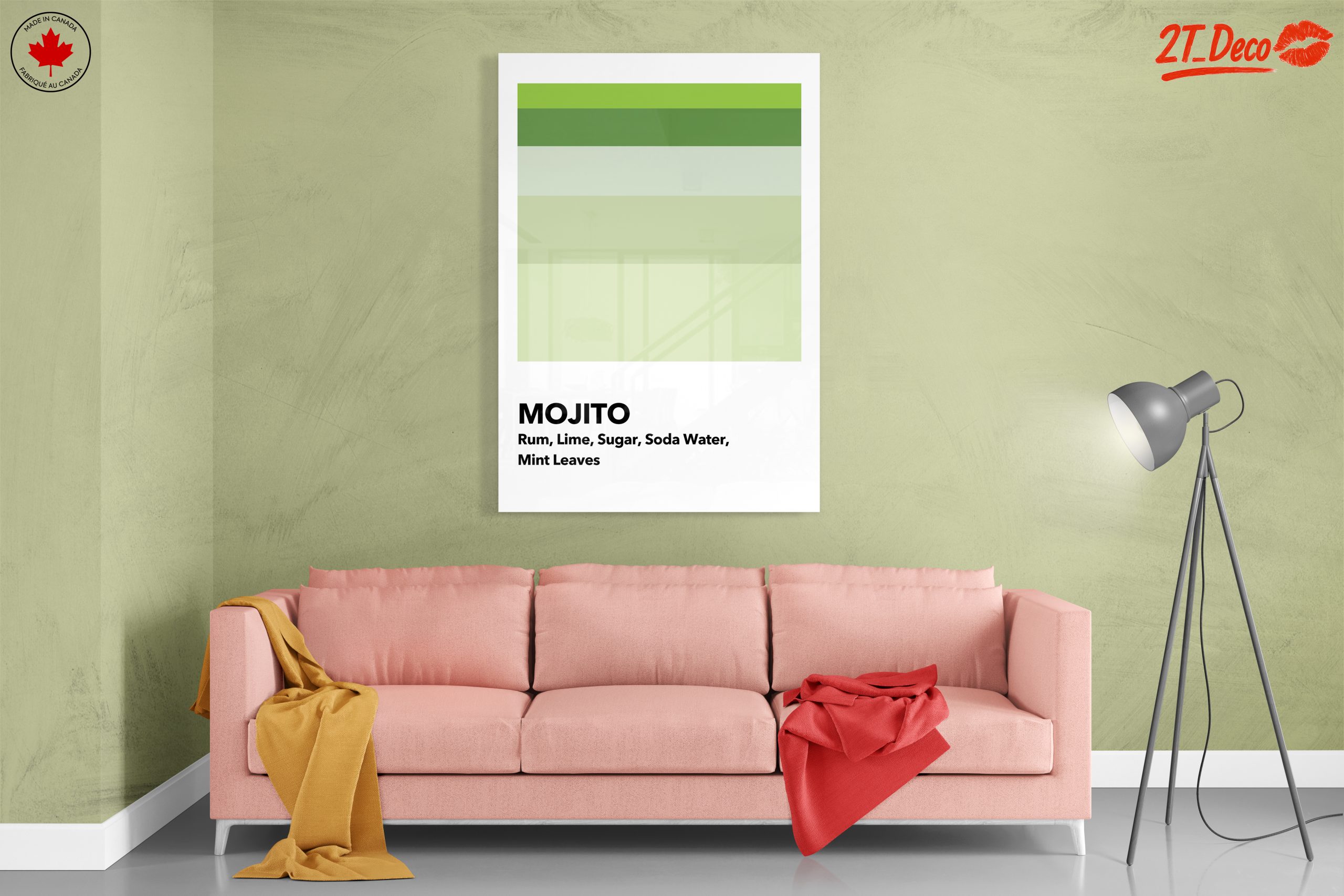 Mojito Cocktail Recipe Art 3 - Image 7