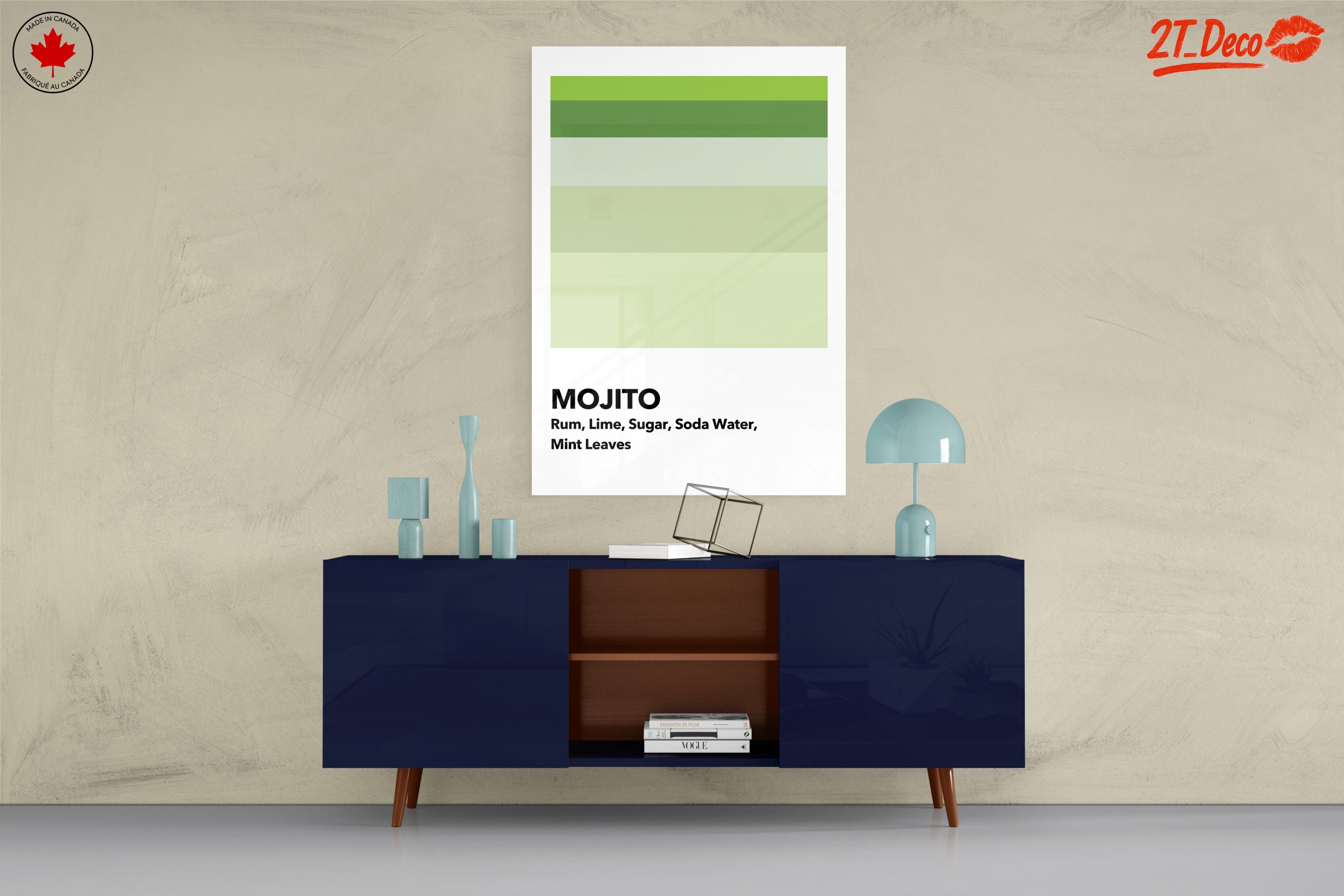 Mojito Cocktail Recipe Art 3 - Image 8