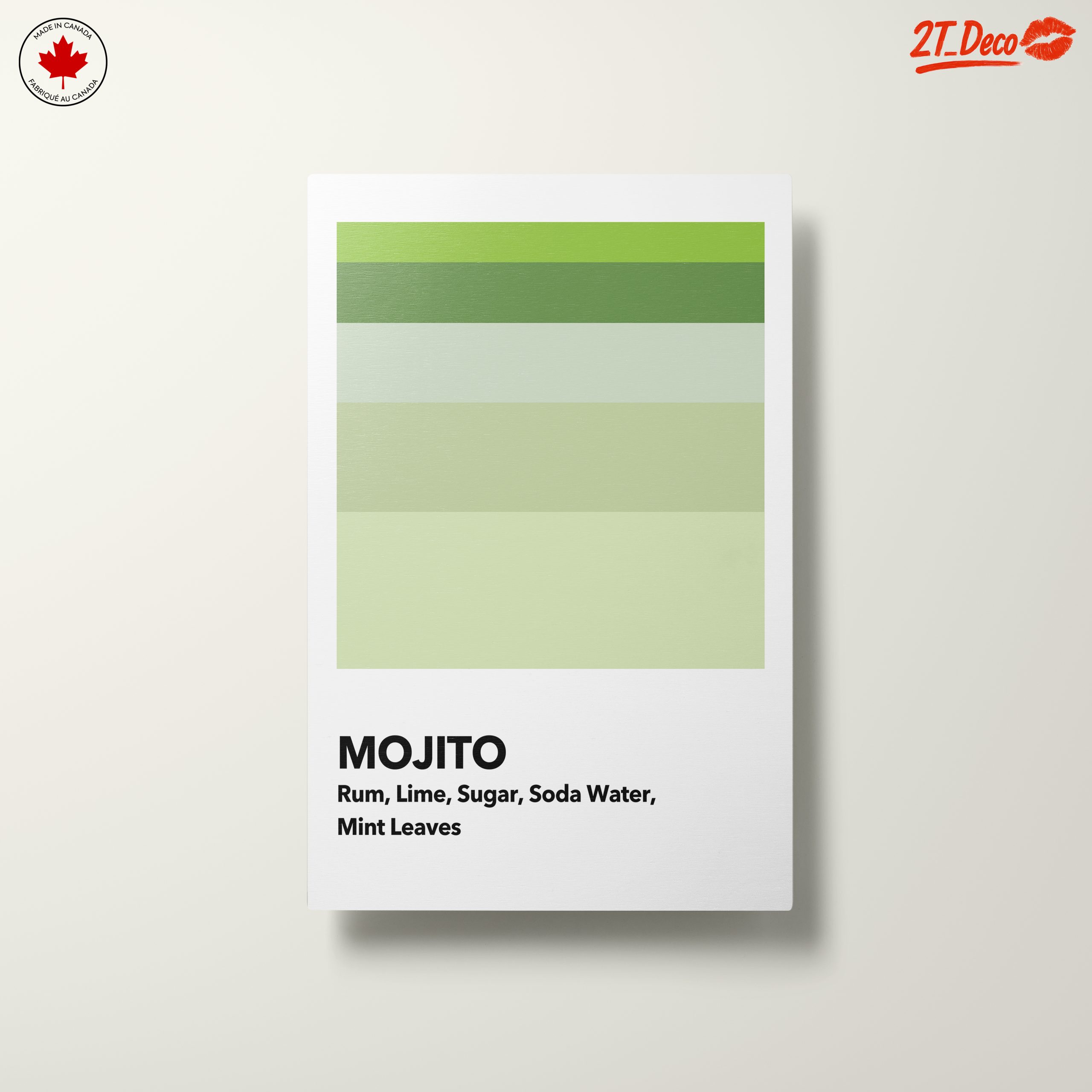 Mojito Cocktail Recipe Art 3 - Image 10