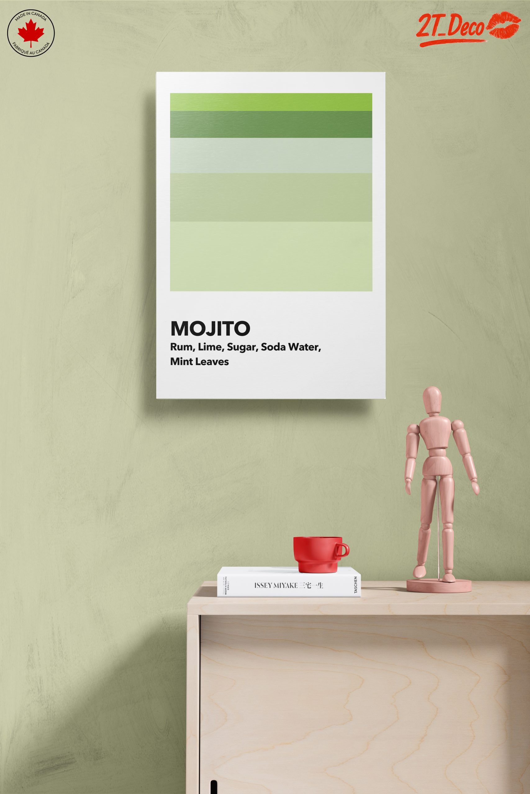 Mojito Cocktail Recipe Art 3 - Image 14