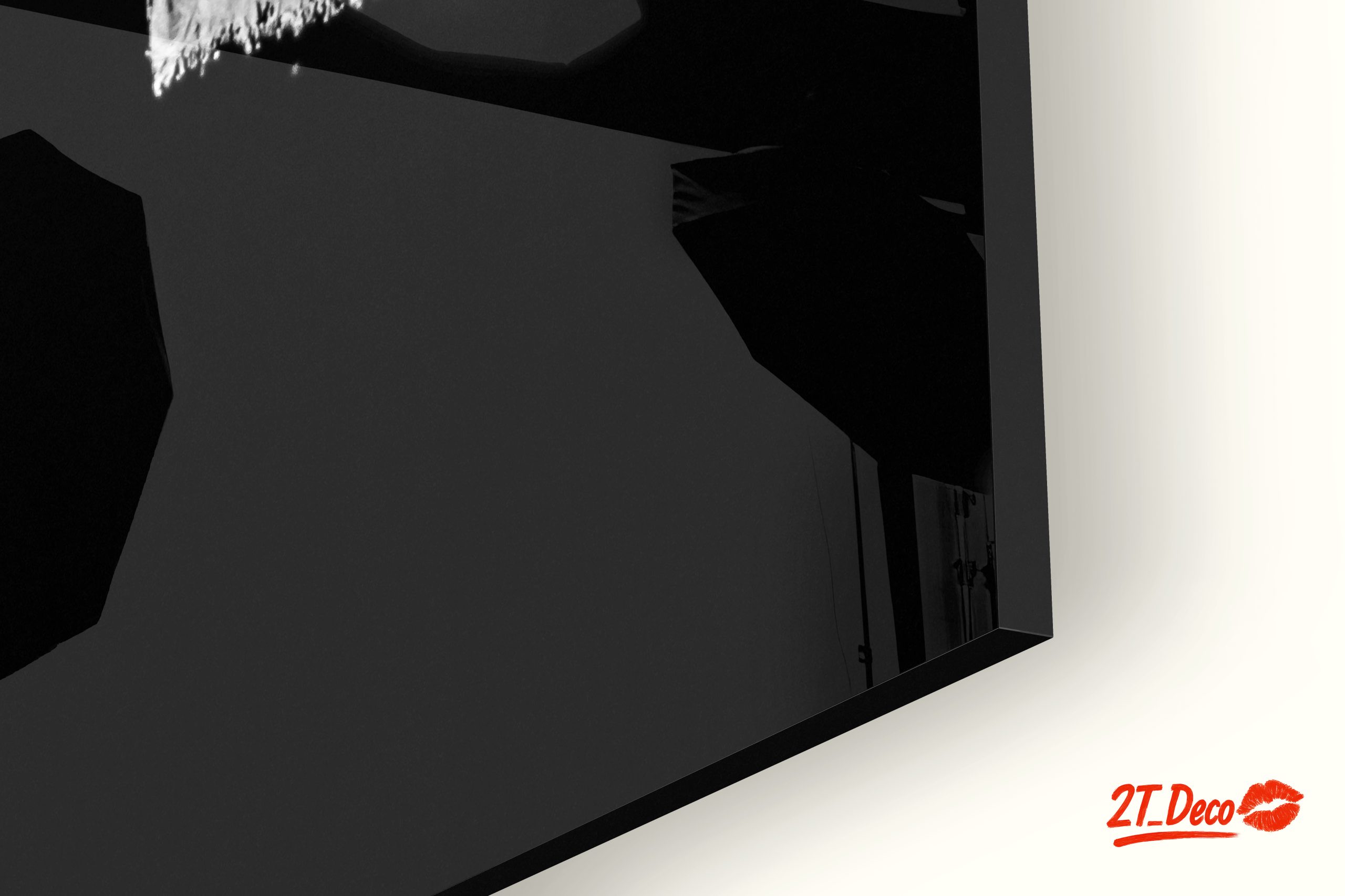 Monochrome Abstract Brushstroke Art - Image 9