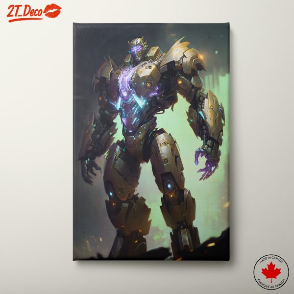 Futuristic Robot Character Art 2