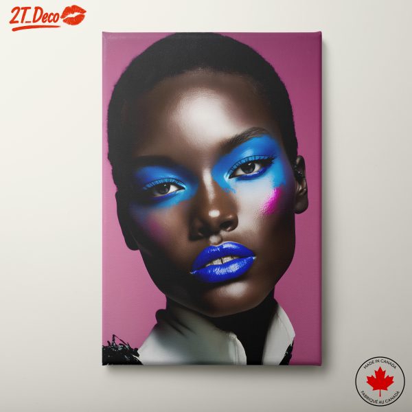 Contemporary Bold Portrait with Colorful Makeup