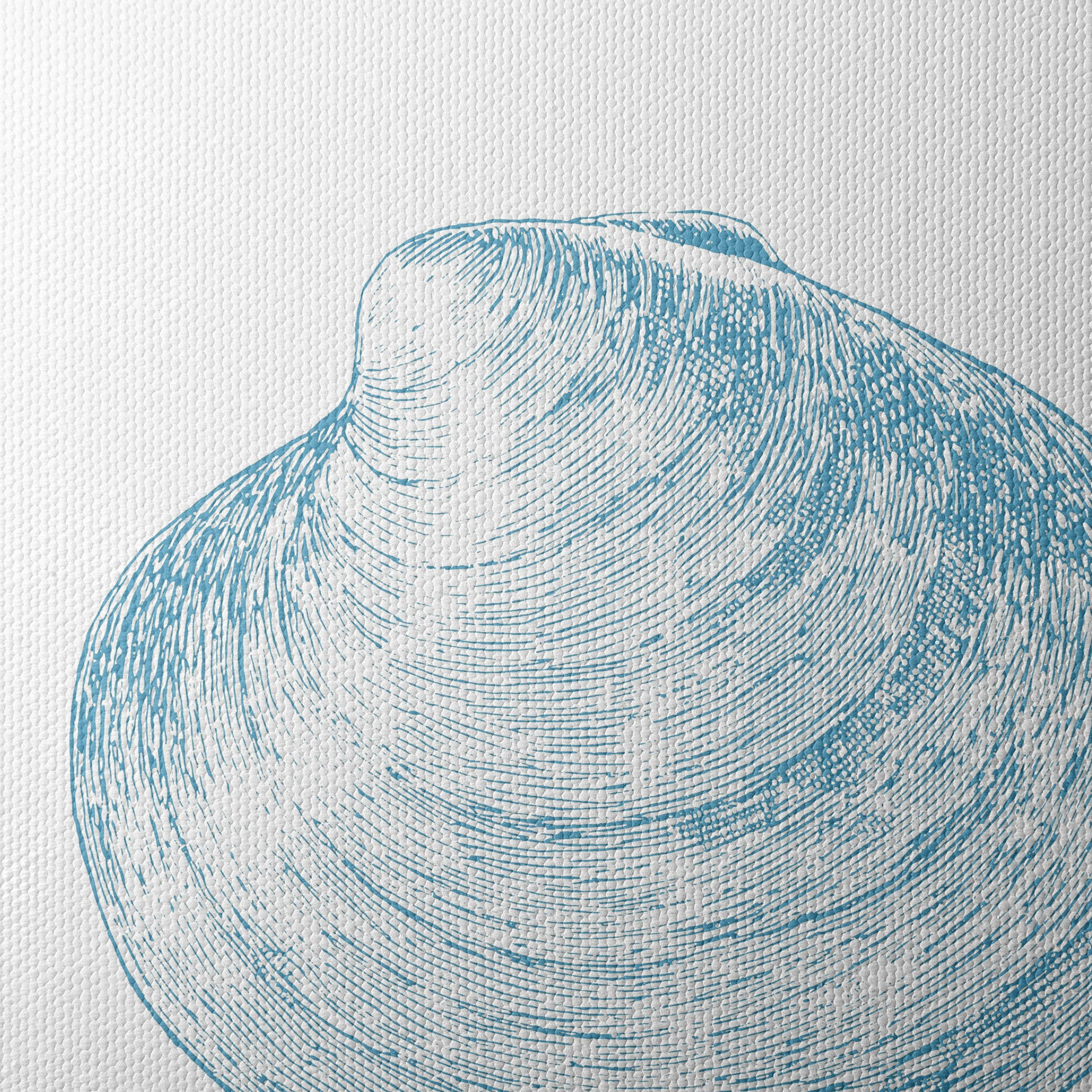 Stylized Abstract Sea Shell Art - Image 4