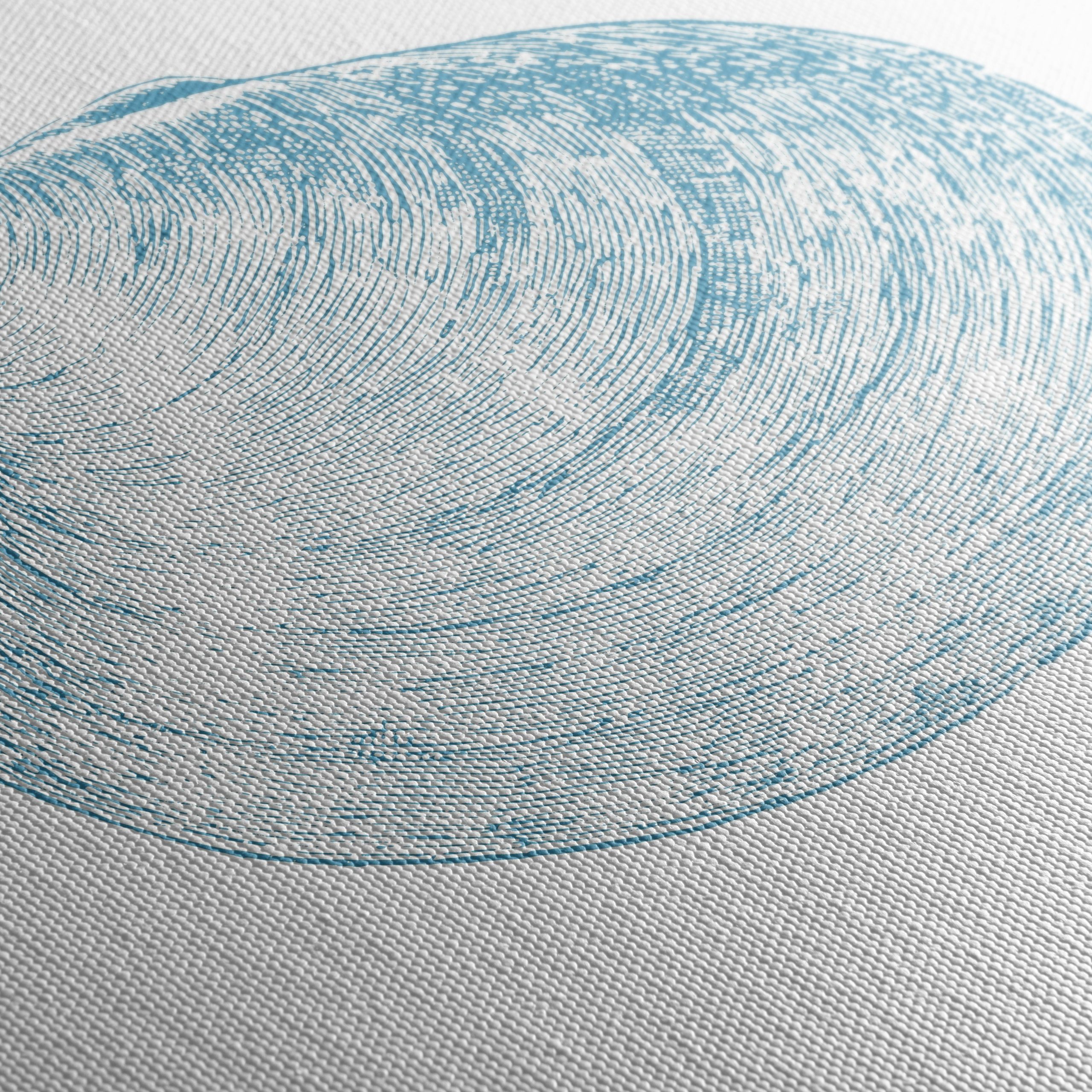 Stylized Abstract Sea Shell Art - Image 5