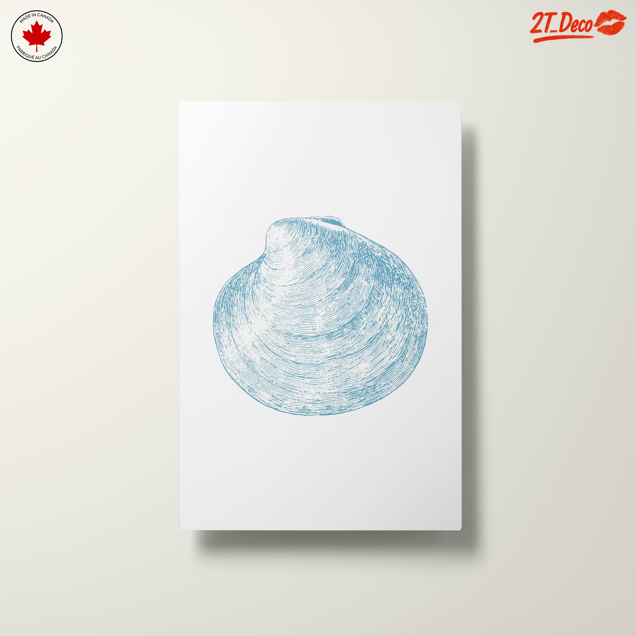 Stylized Abstract Sea Shell Art - Image 10