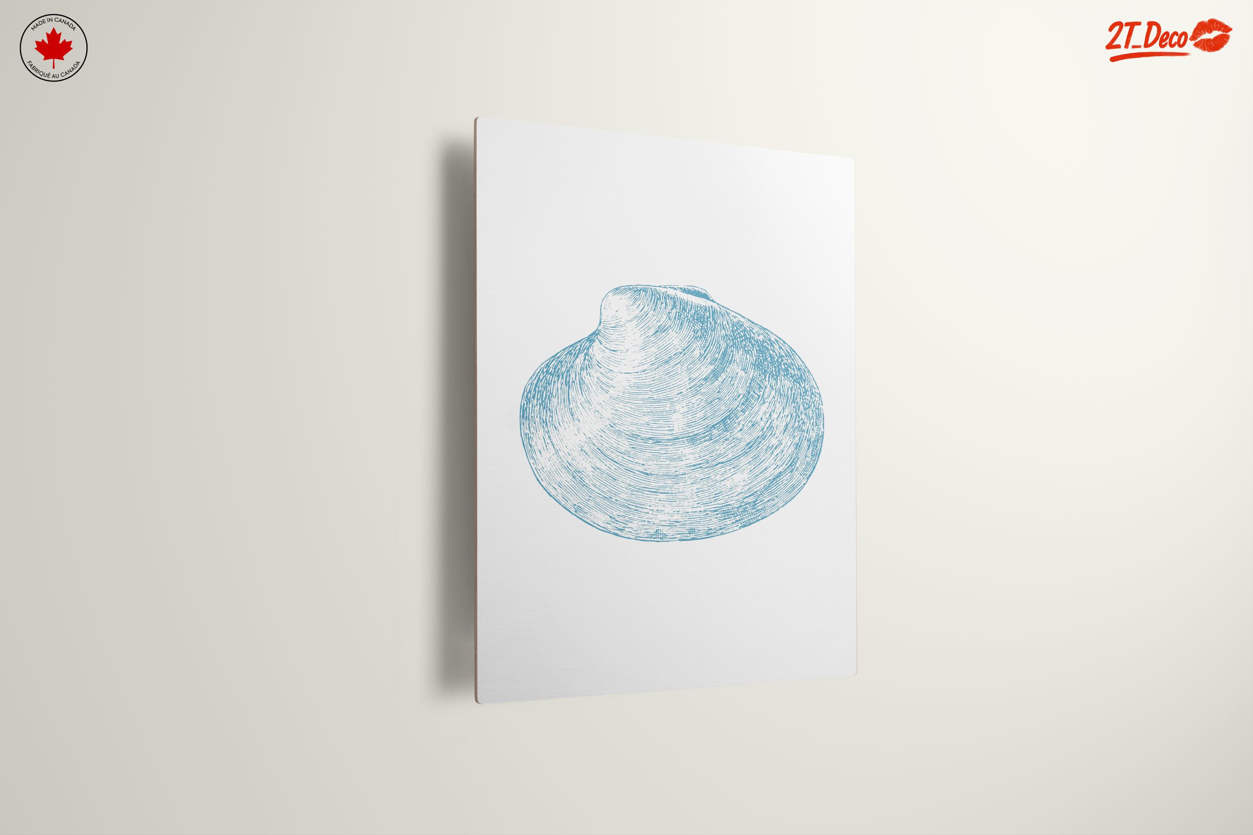 Stylized Abstract Sea Shell Art - Image 13