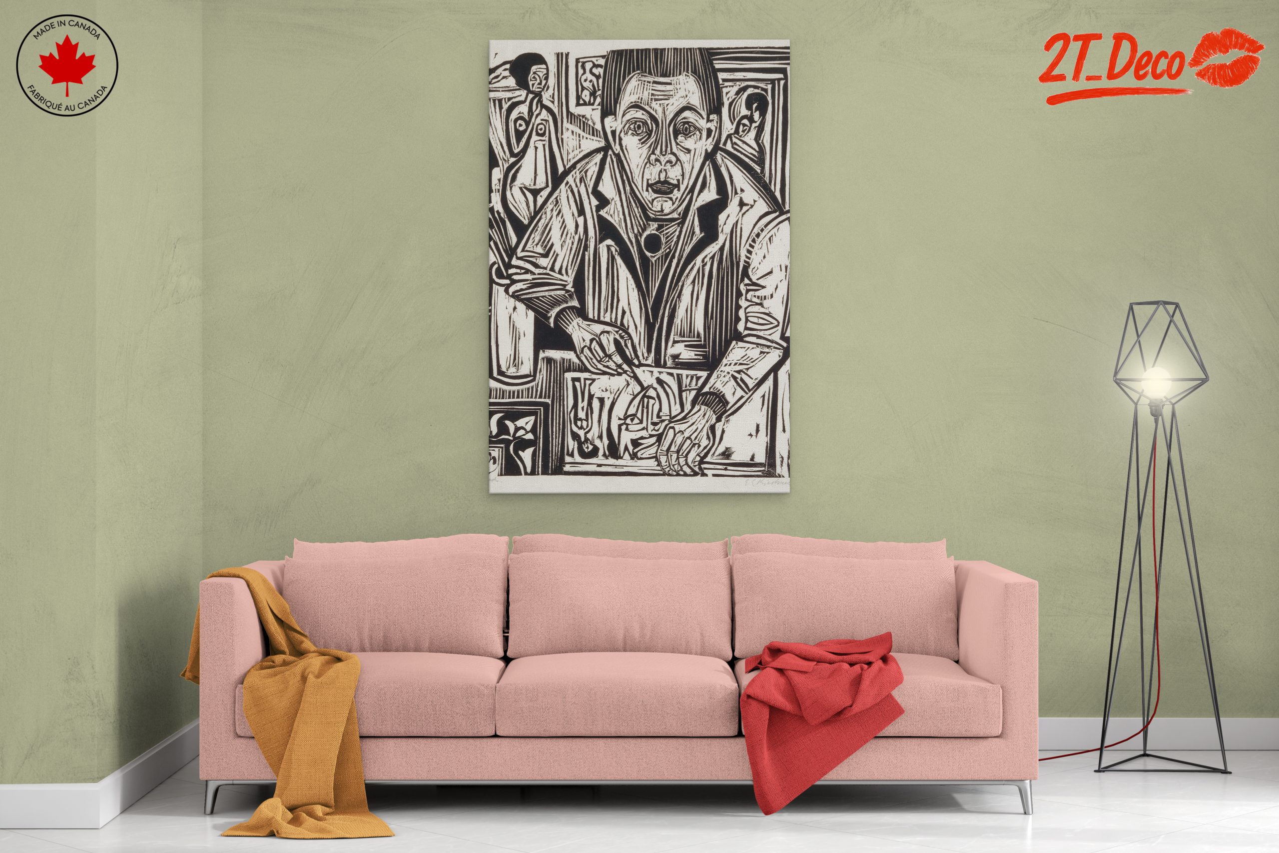 Emotive Contemporary Portrait Art 4 - Image 2