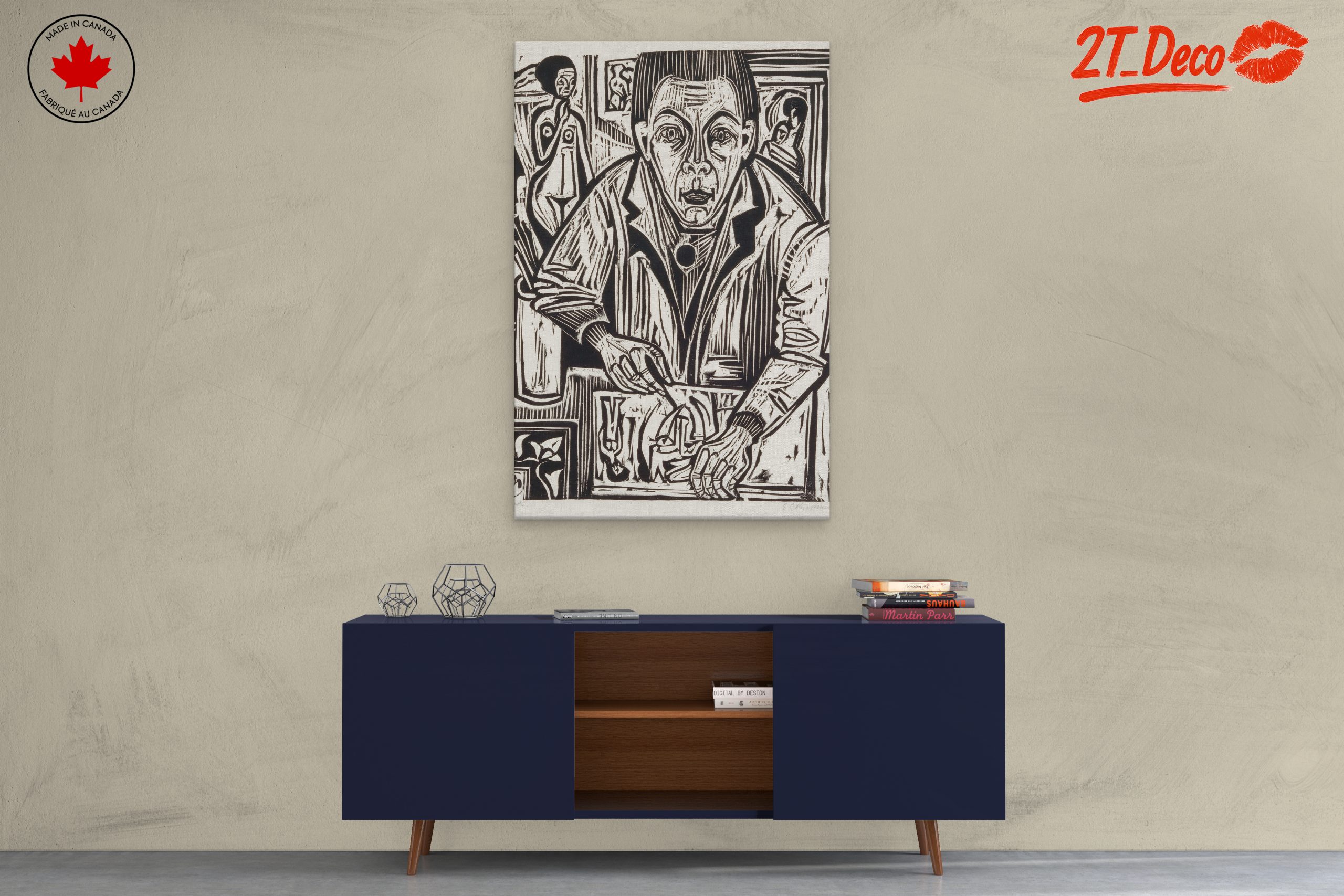 Emotive Contemporary Portrait Art 4 - Image 3