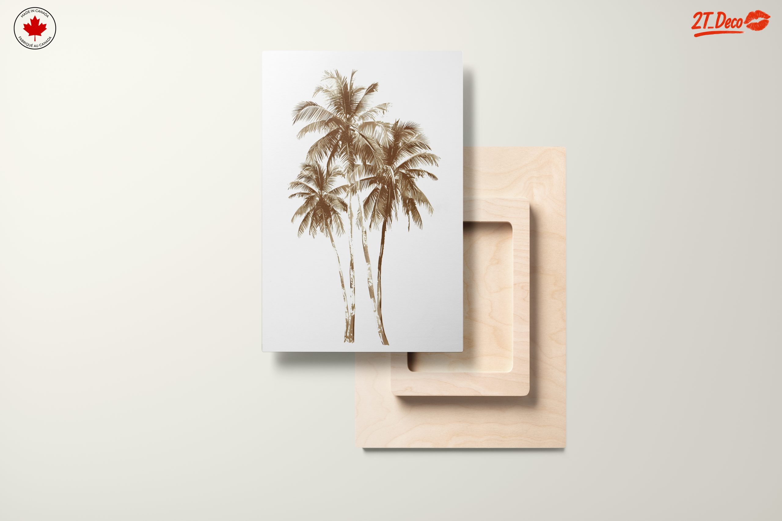 Elegant Palm Tree Artwork - Image 11
