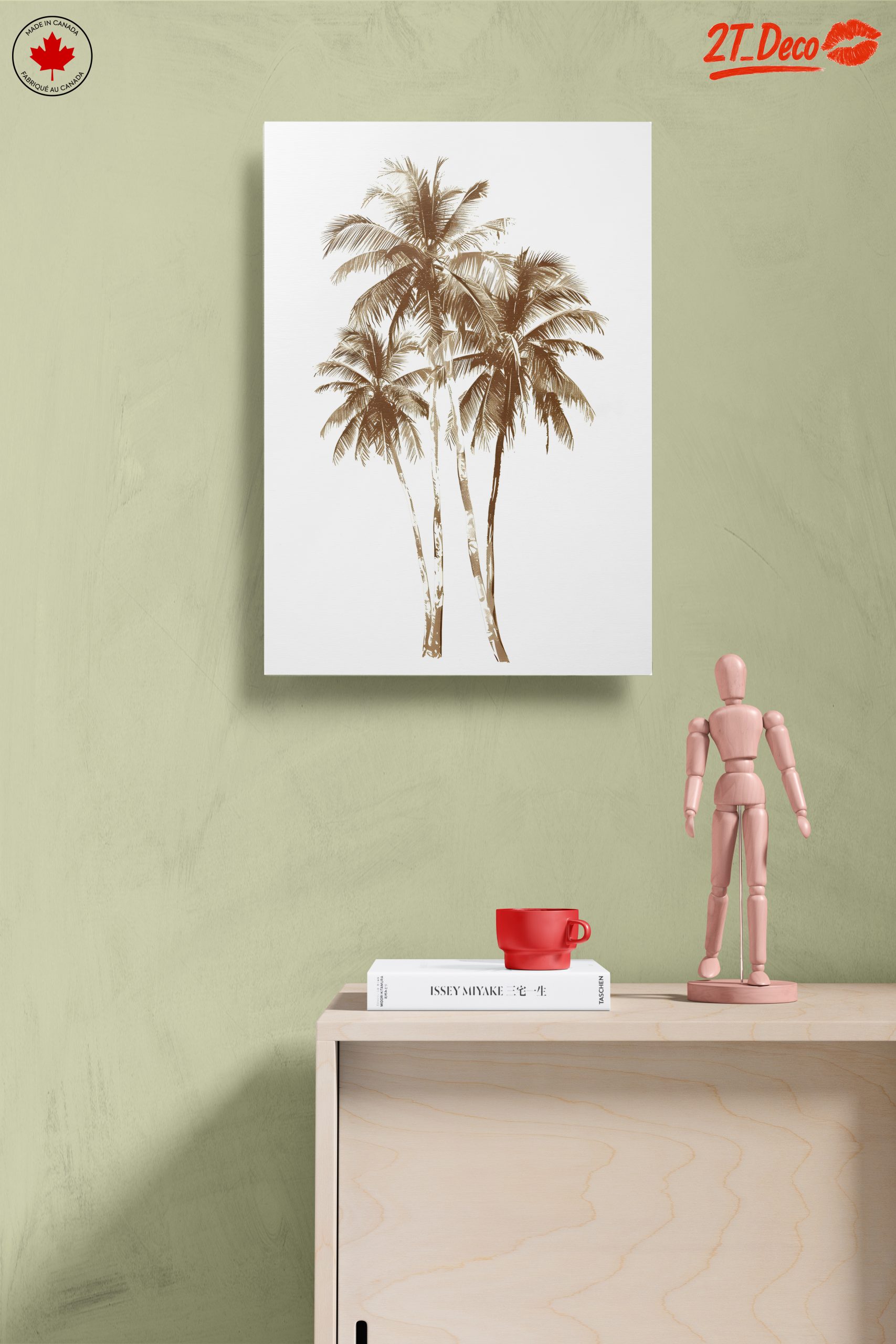Elegant Palm Tree Artwork - Image 14
