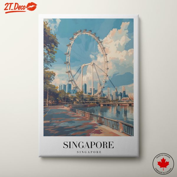 Singapore Flyer Architectural Art