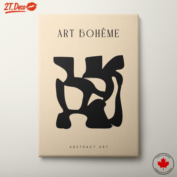 Modern Abstract Art with Organic Shapes