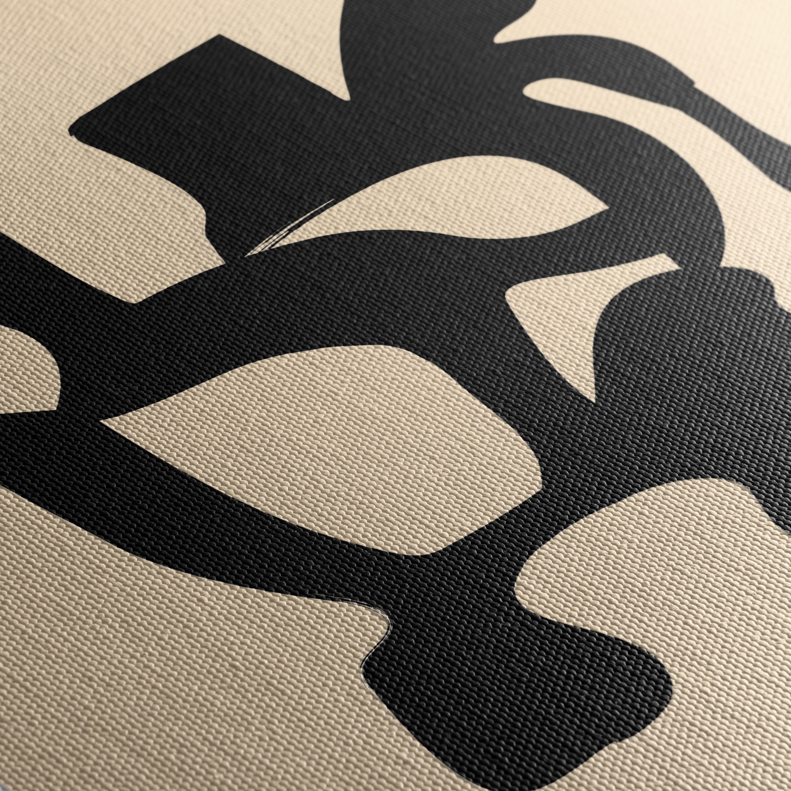 Modern Abstract Art with Organic Shapes - Image 5