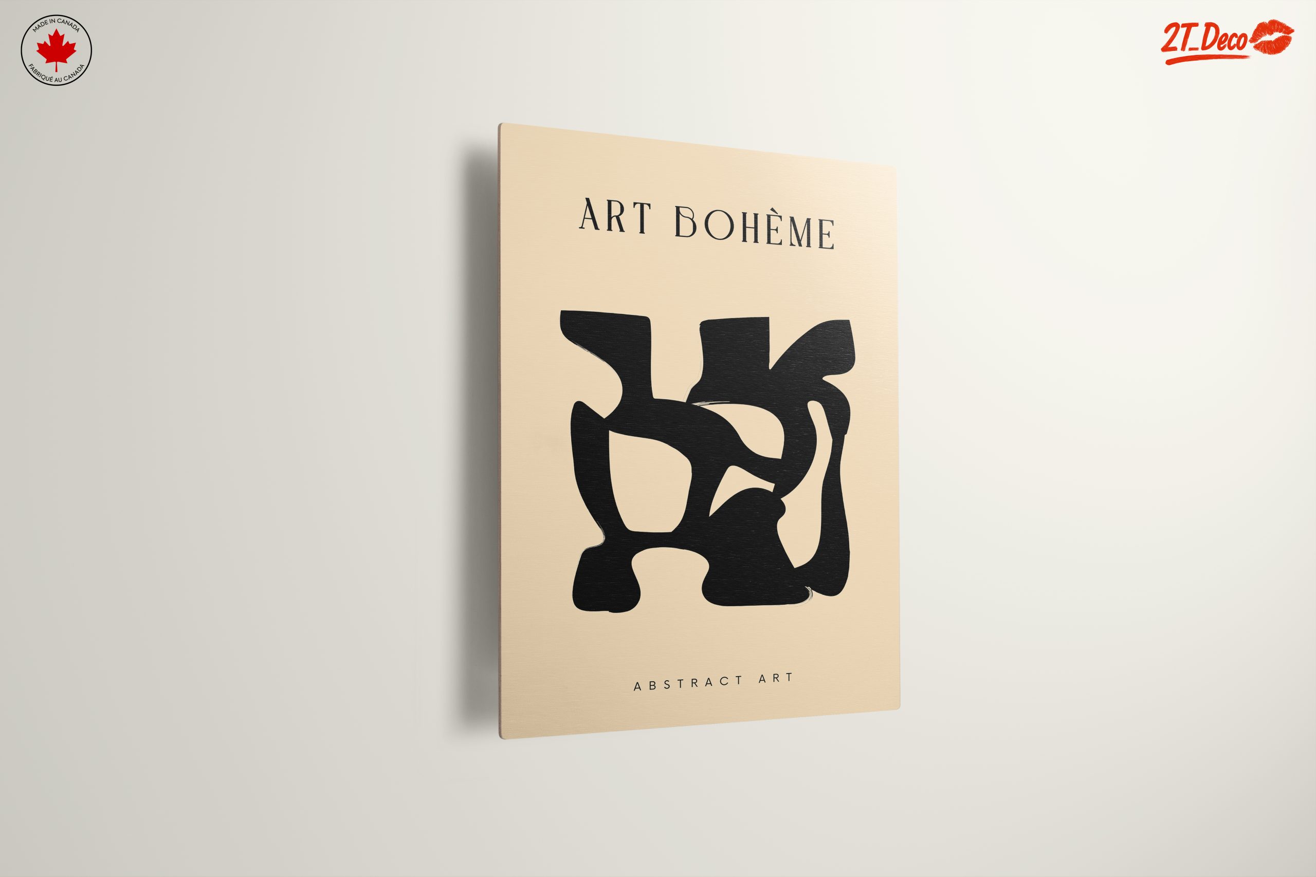 Modern Abstract Art with Organic Shapes - Image 13