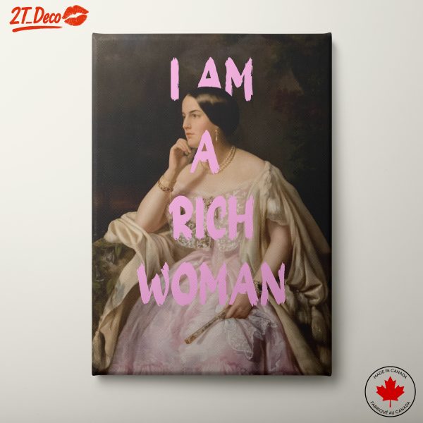 Contemporary Pop Art Portrait of a Lady