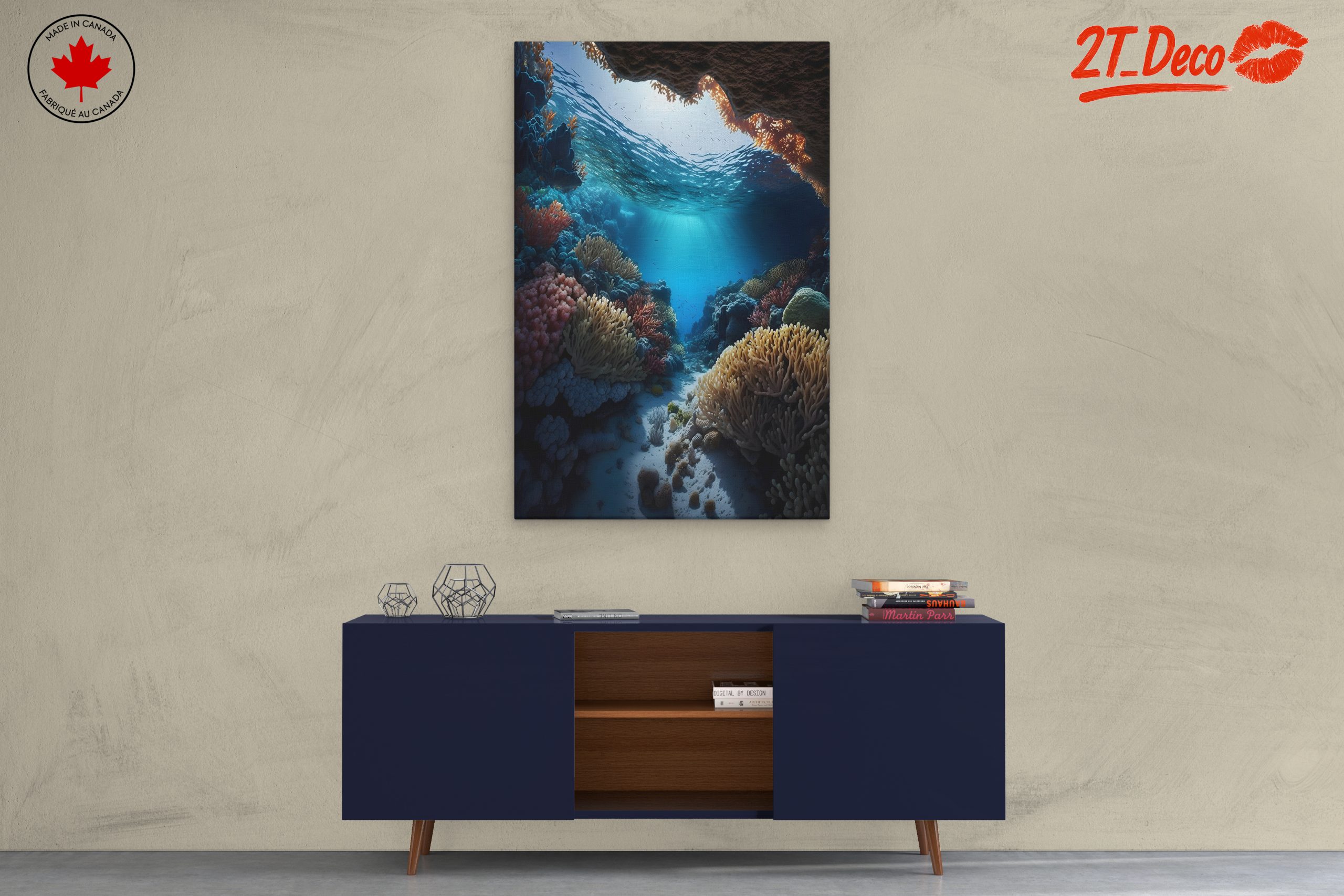 Stunning Abstract Marine Life Art for Ocean Lovers - Image 3