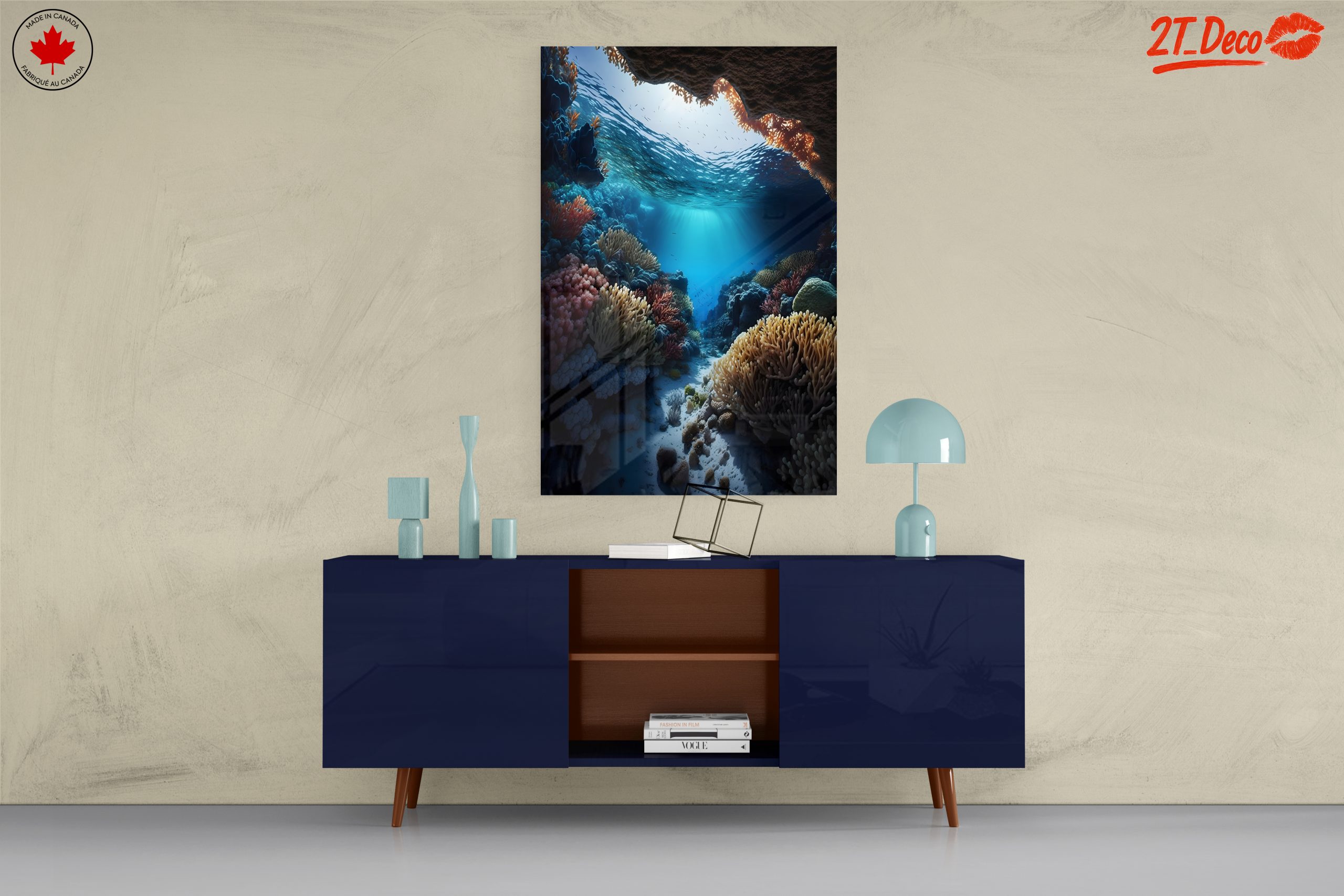 Stunning Abstract Marine Life Art for Ocean Lovers - Image 8