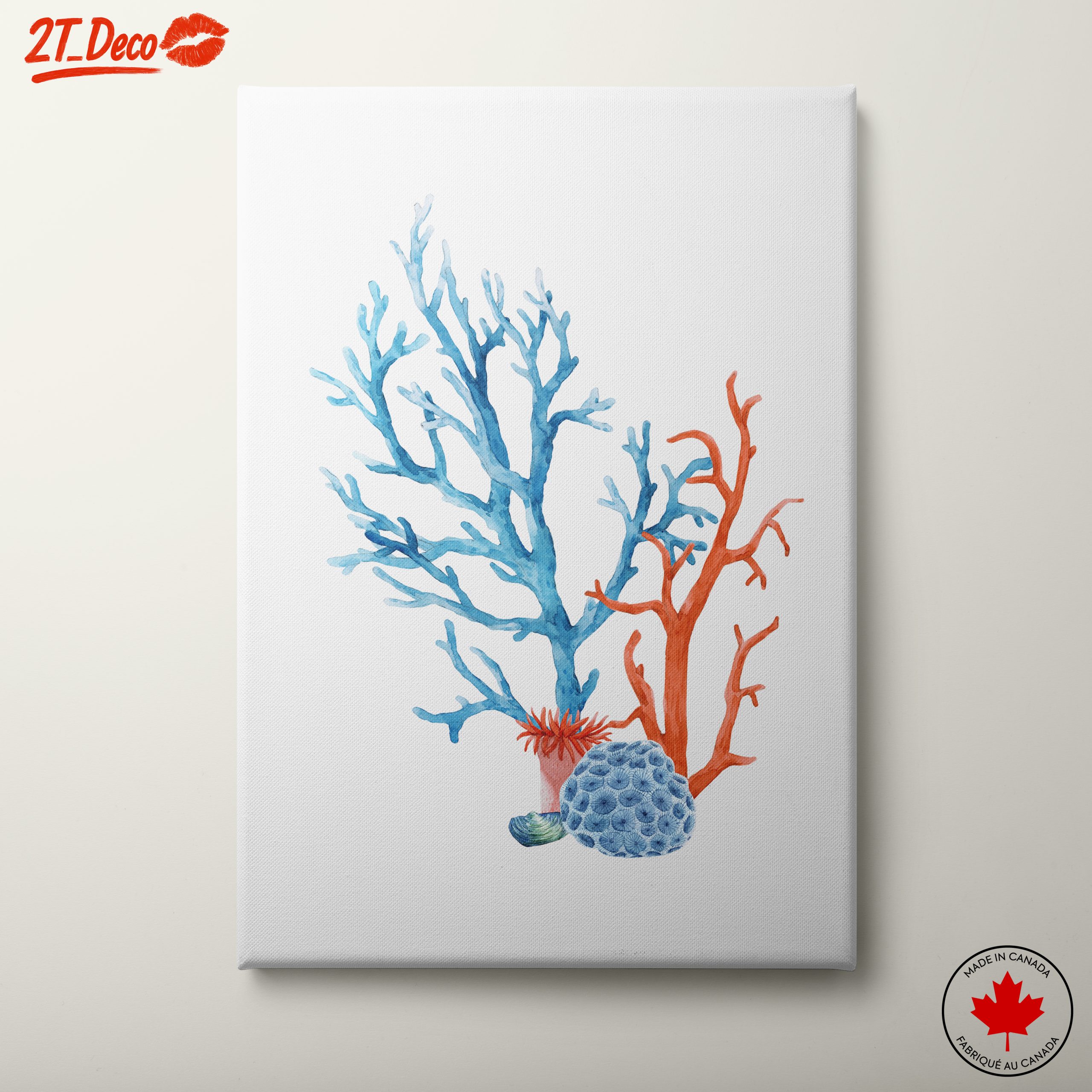 Abstract Marine Life Composition
