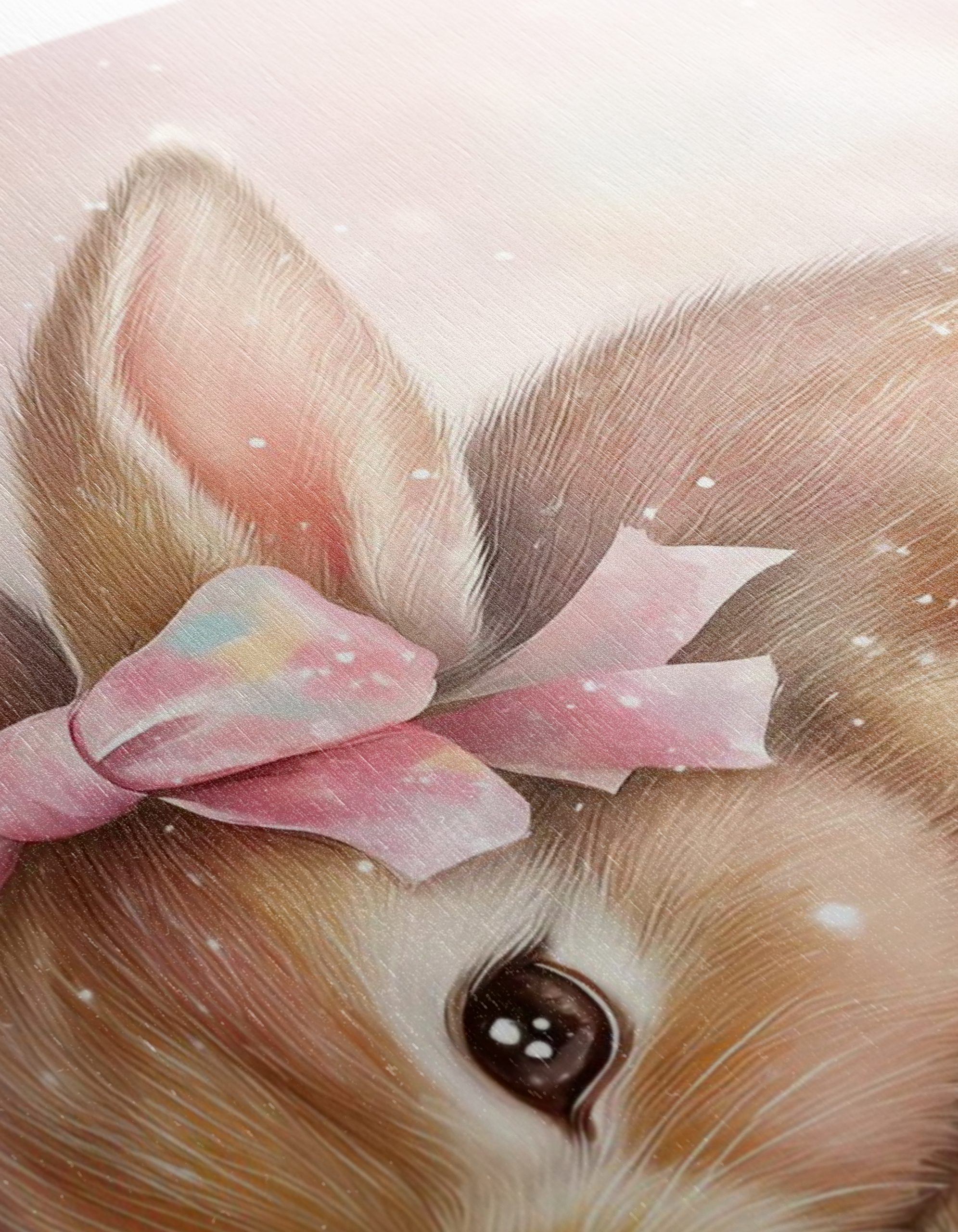 Adorable Rabbit with Pink Bow - Image 12