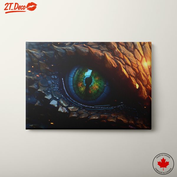 Dragon Eye Fantasy Creature Art