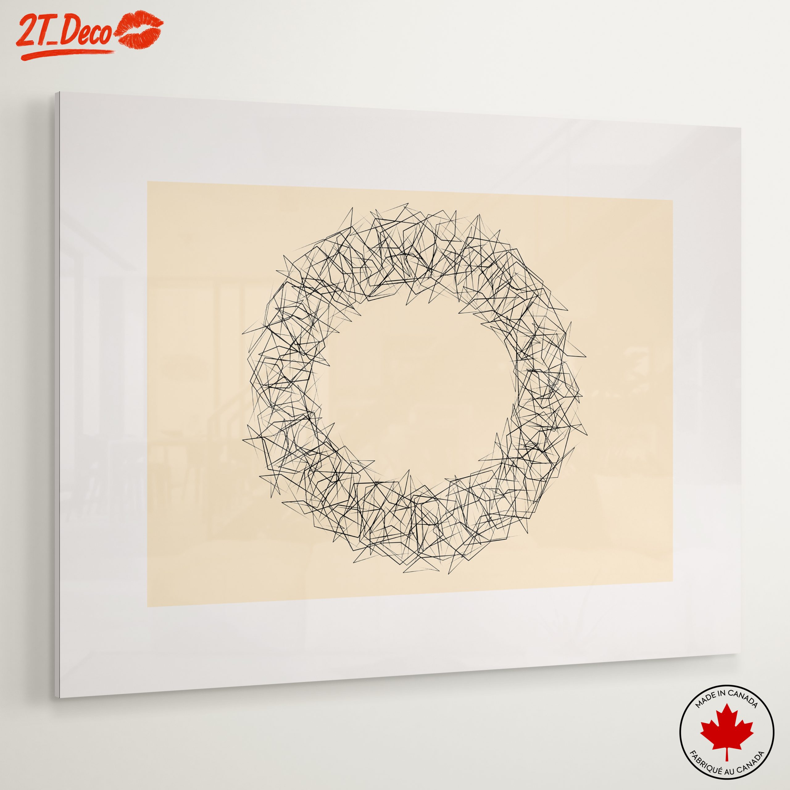 Intricate Geometric Line Artwork - Image 6