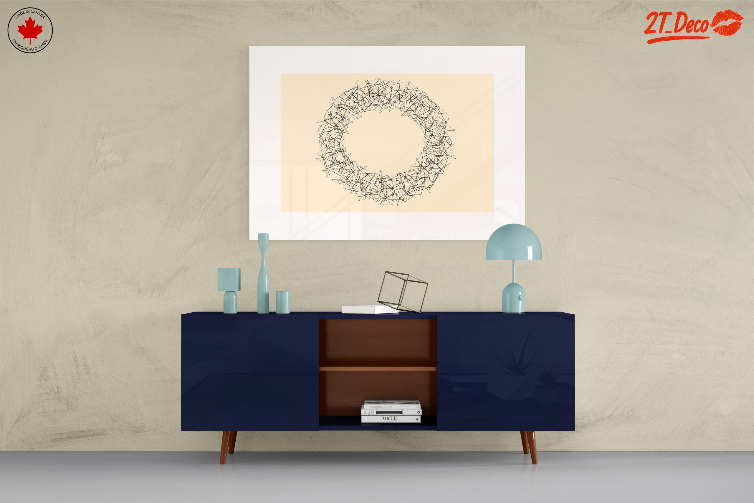 Intricate Geometric Line Artwork - Image 8