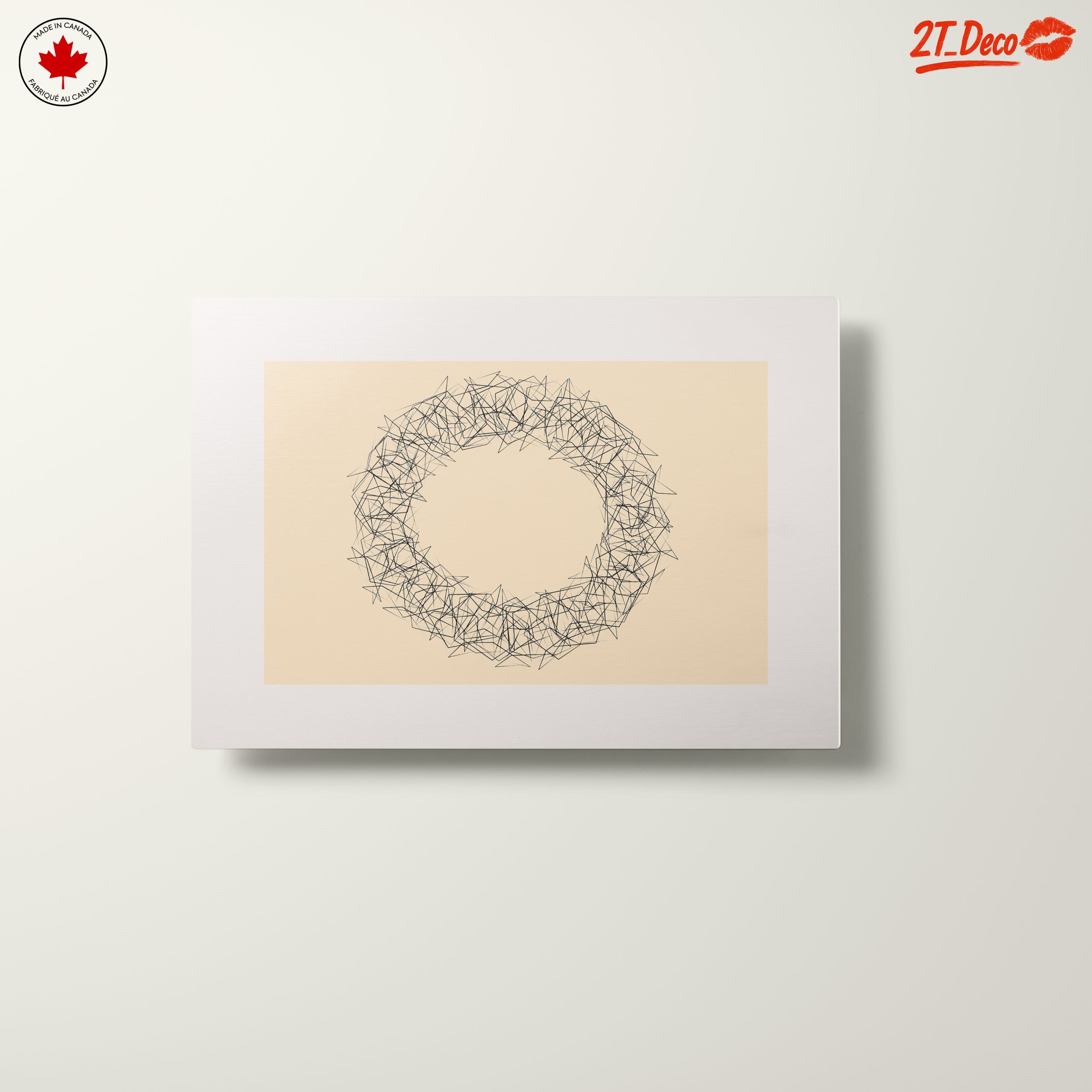 Intricate Geometric Line Artwork - Image 10