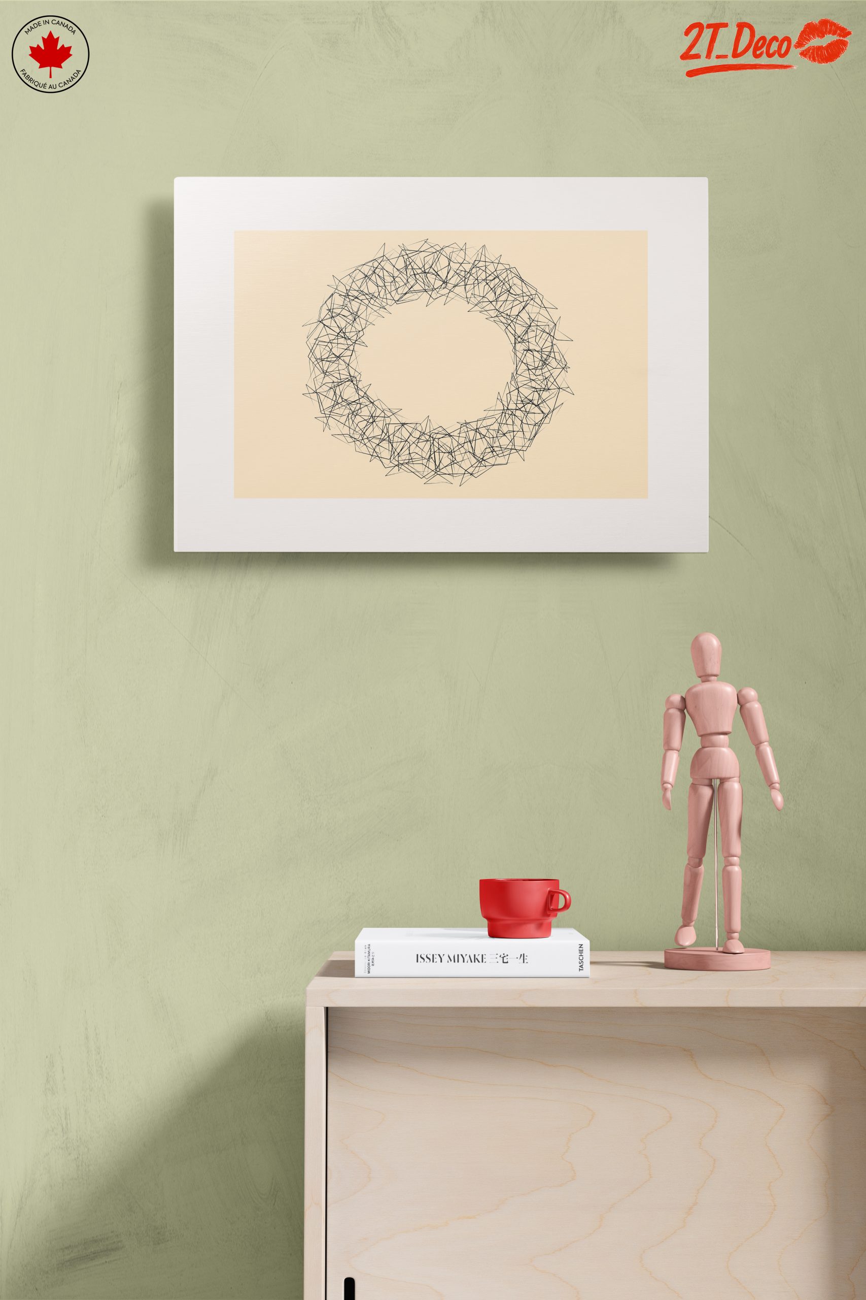 Intricate Geometric Line Artwork - Image 14