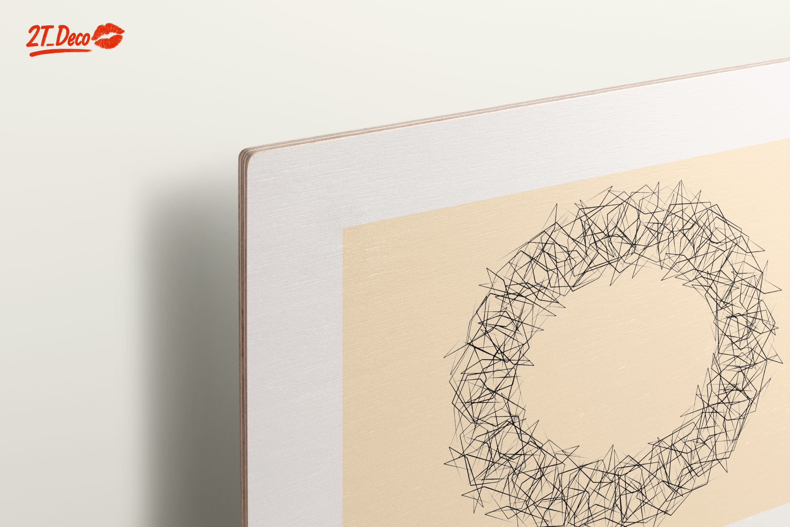 Intricate Geometric Line Artwork - Image 15