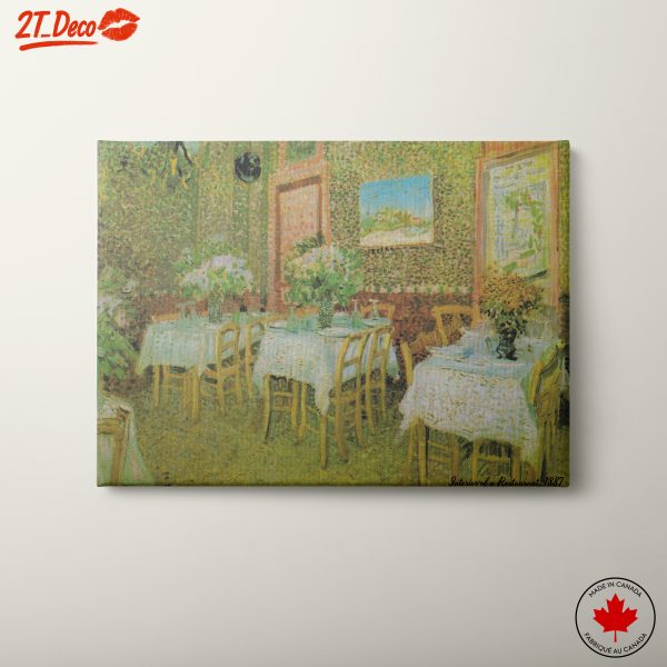 Artistic Restaurant Interior Scene