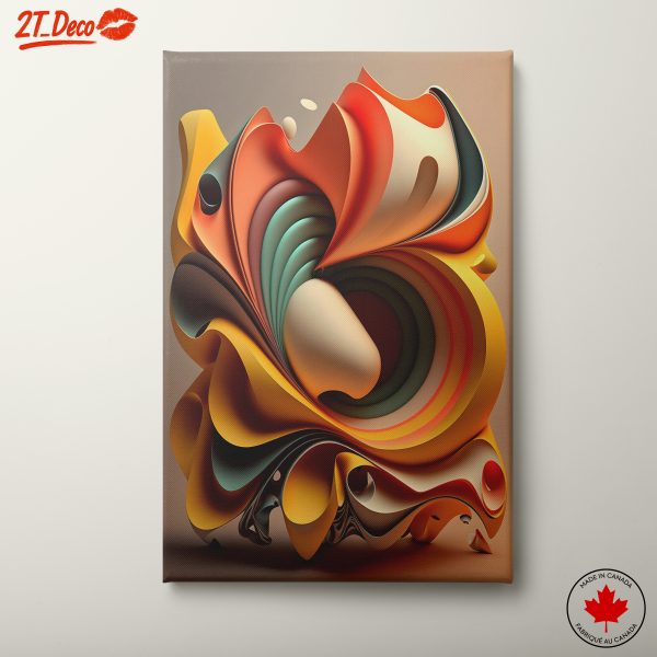 Colorful Dynamic Abstract Artwork 2