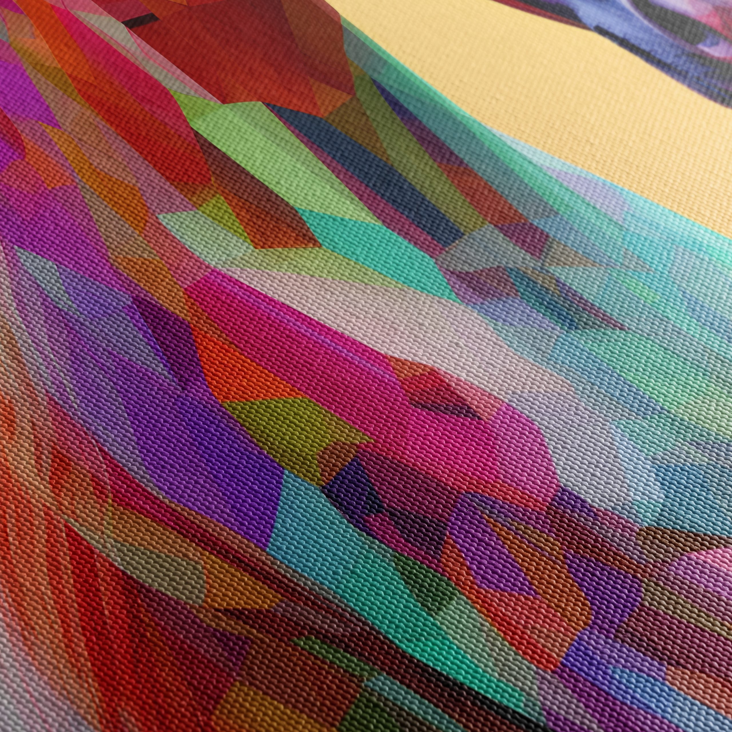 Vibrant Colorful Horse Art 4 - Image 5