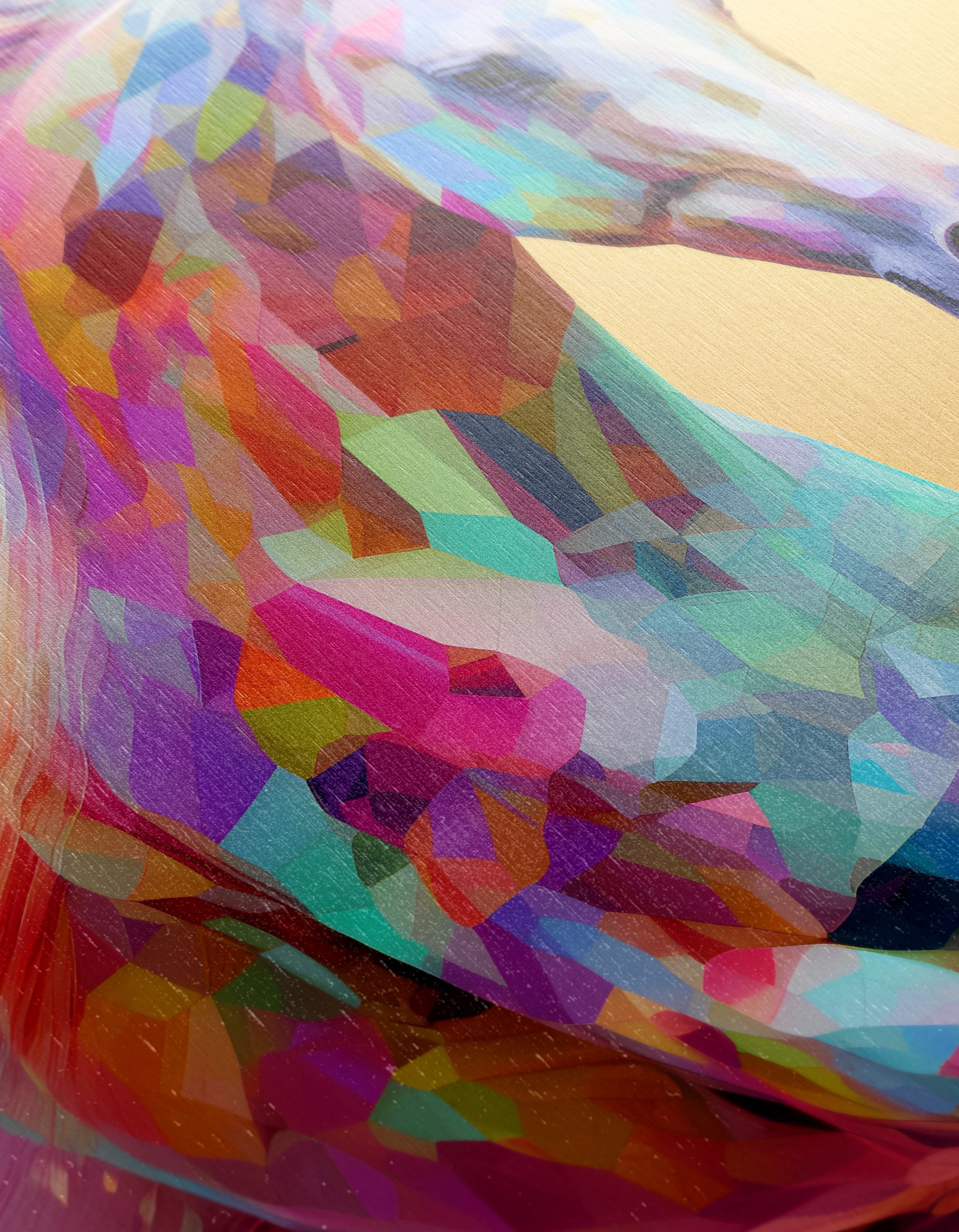 Vibrant Colorful Horse Art 4 - Image 12