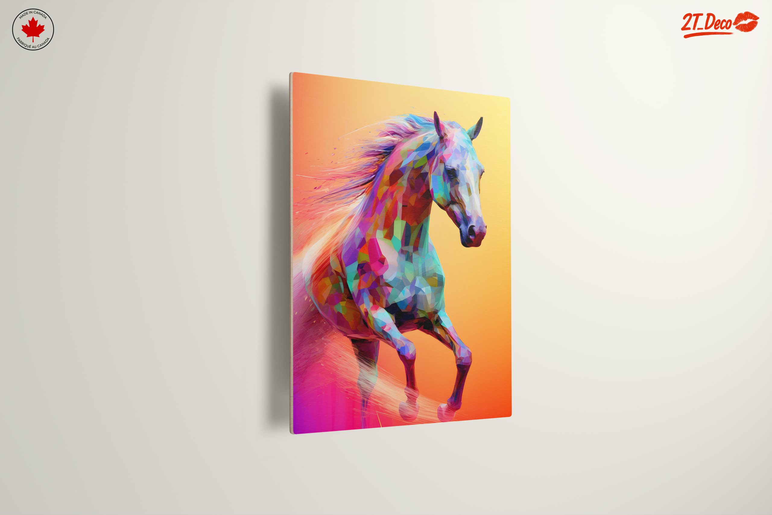 Vibrant Colorful Horse Art 4 - Image 13