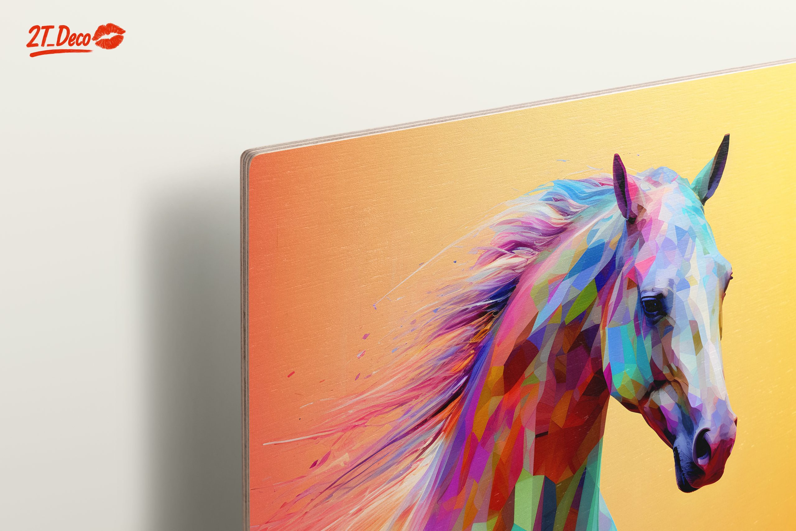 Vibrant Colorful Horse Art 4 - Image 15