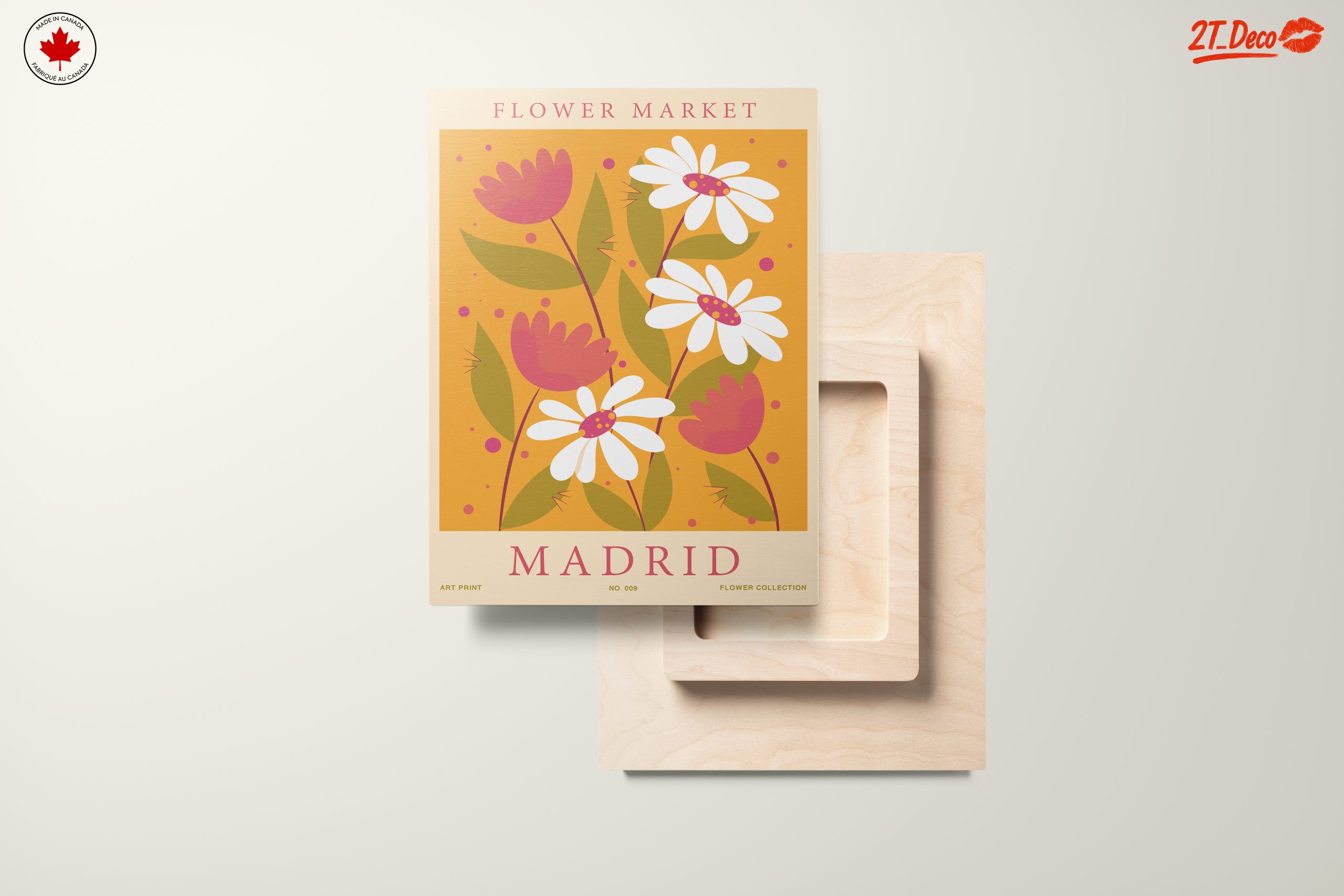 Flower Market Art Print Featuring Madrid - Image 11