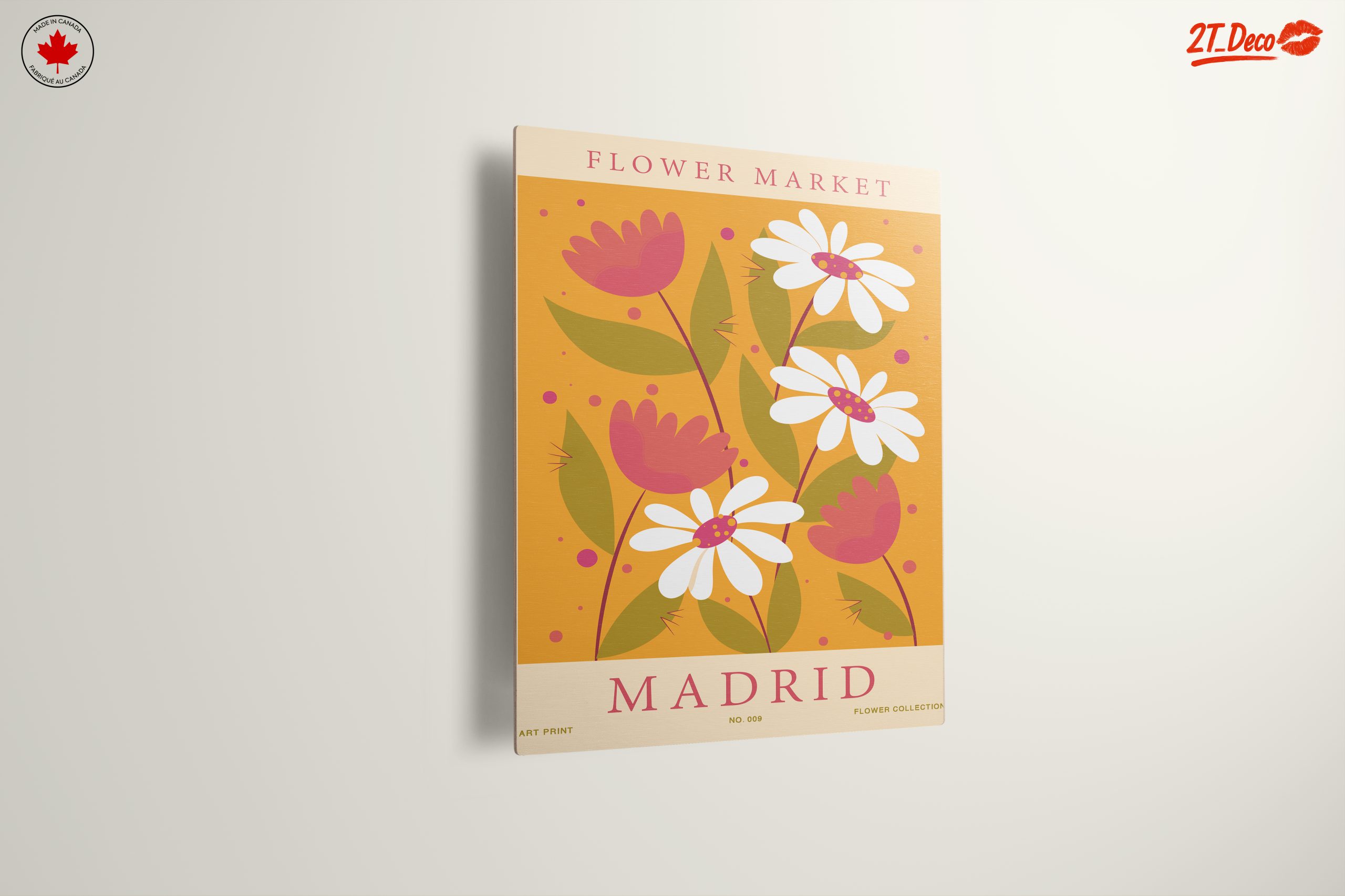 Flower Market Art Print Featuring Madrid - Image 13