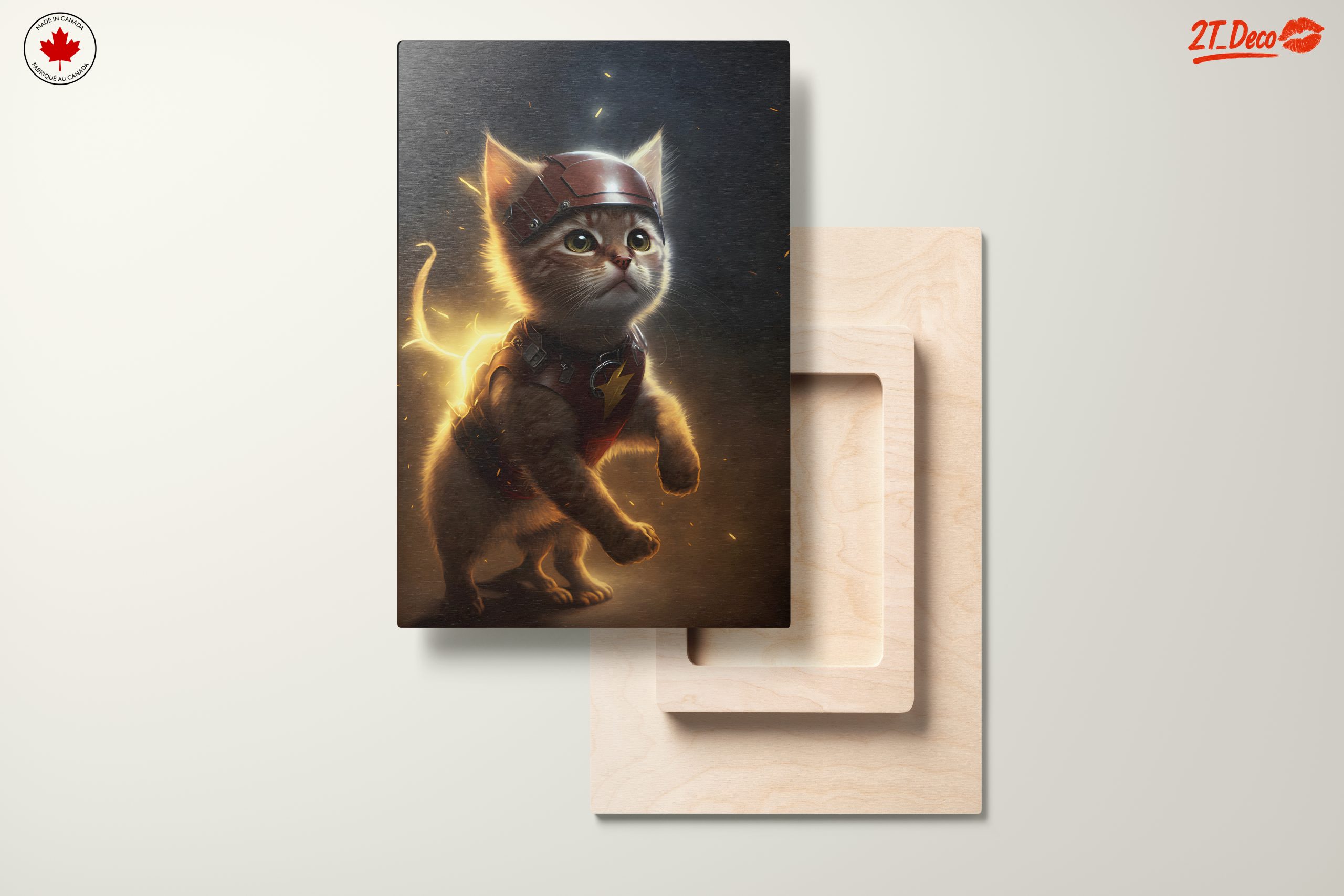Dynamic Heroic Cat Character Art - Image 11