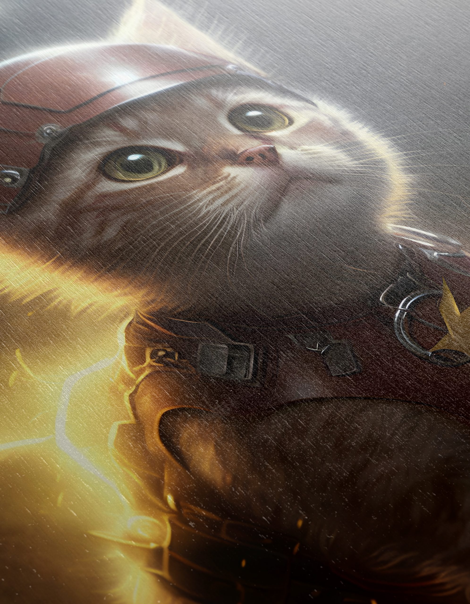 Dynamic Heroic Cat Character Art - Image 12