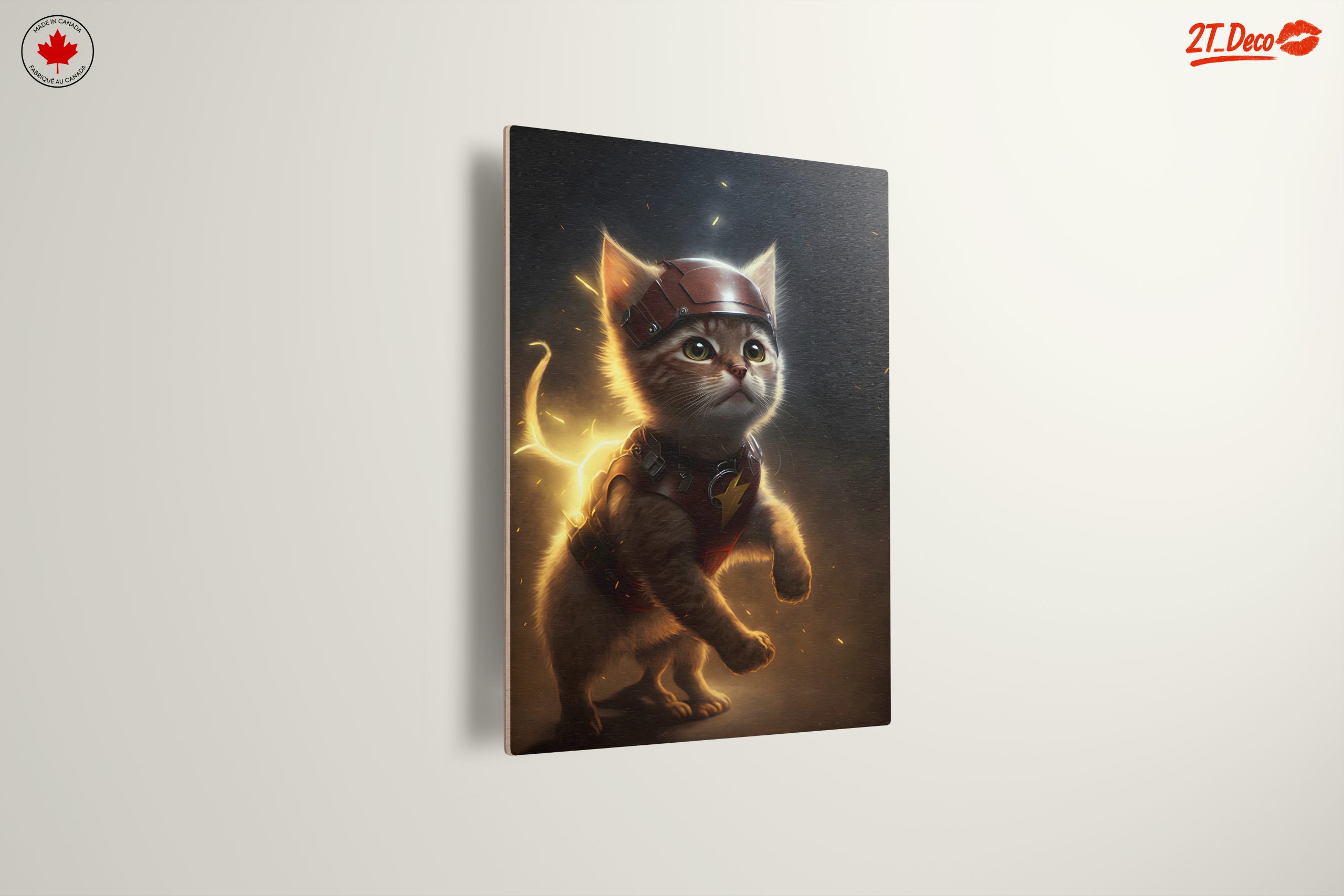 Dynamic Heroic Cat Character Art - Image 13