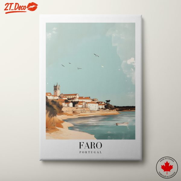 Coastal View of Faro Portugal