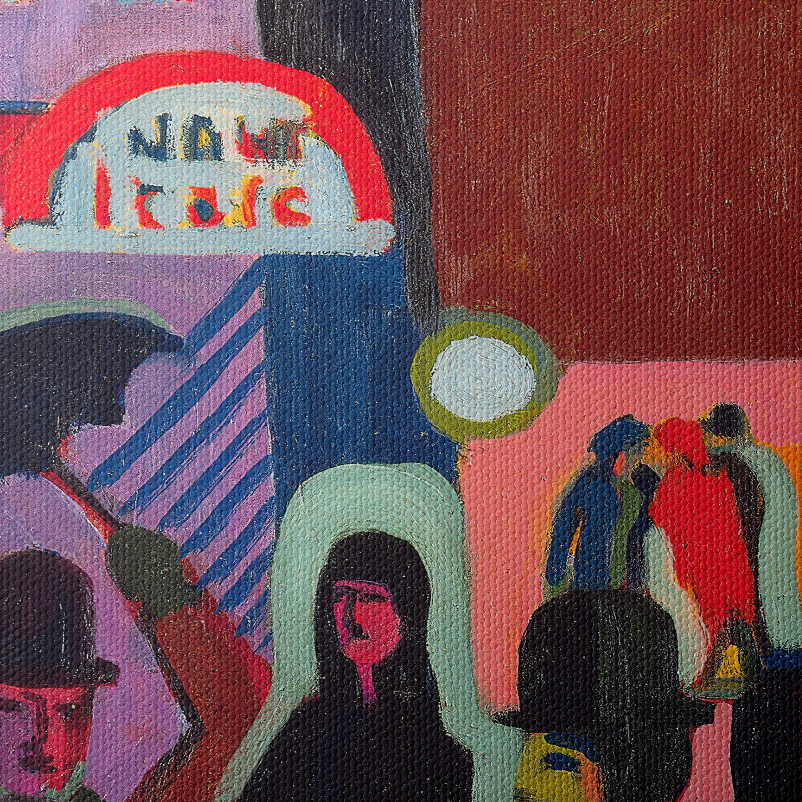 Vibrant Urban Scene in Bold Colors - Image 4
