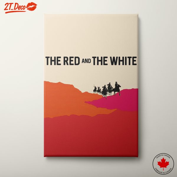 The Red and The White Modern Art