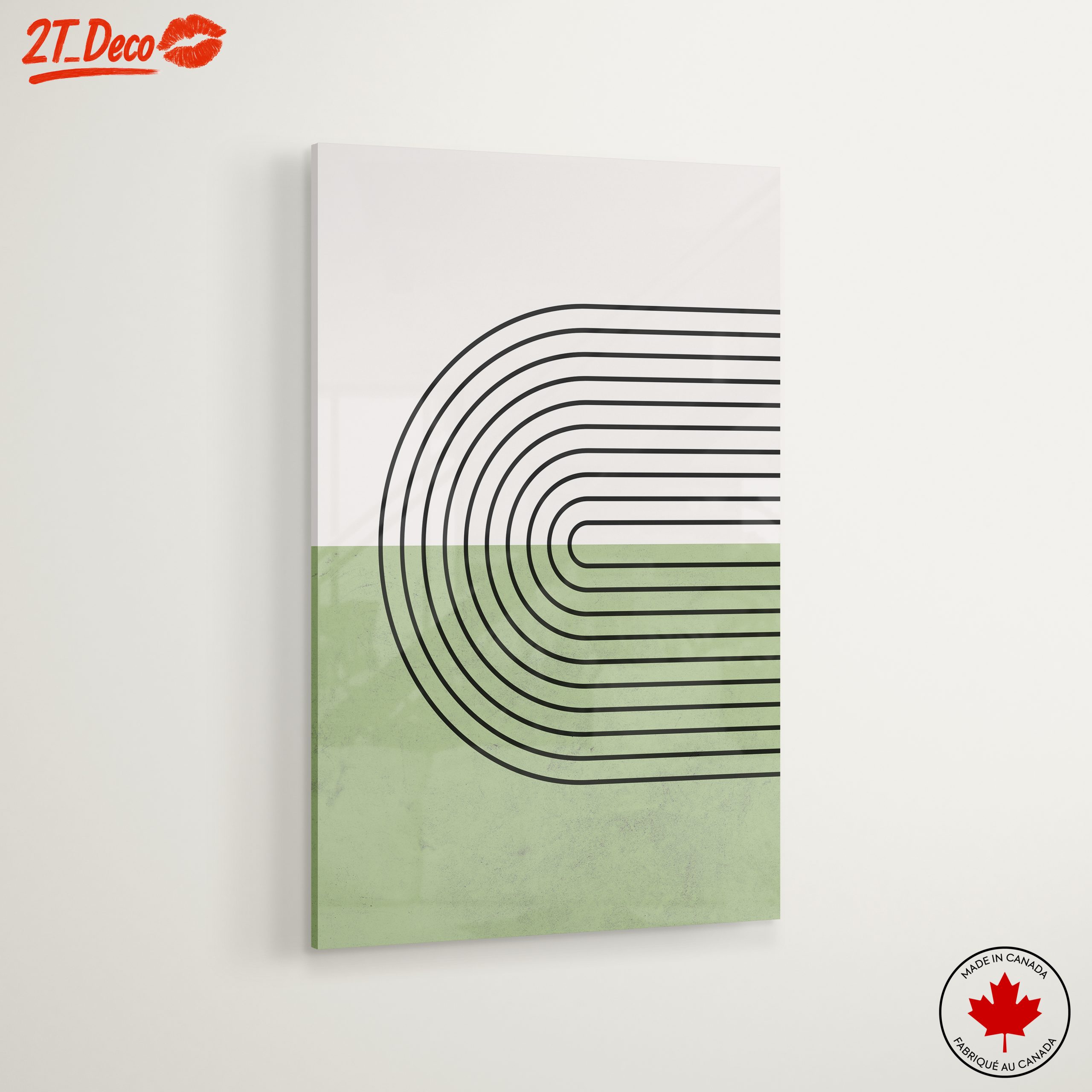Modern Geometric Abstract Art Design 7 - Image 6