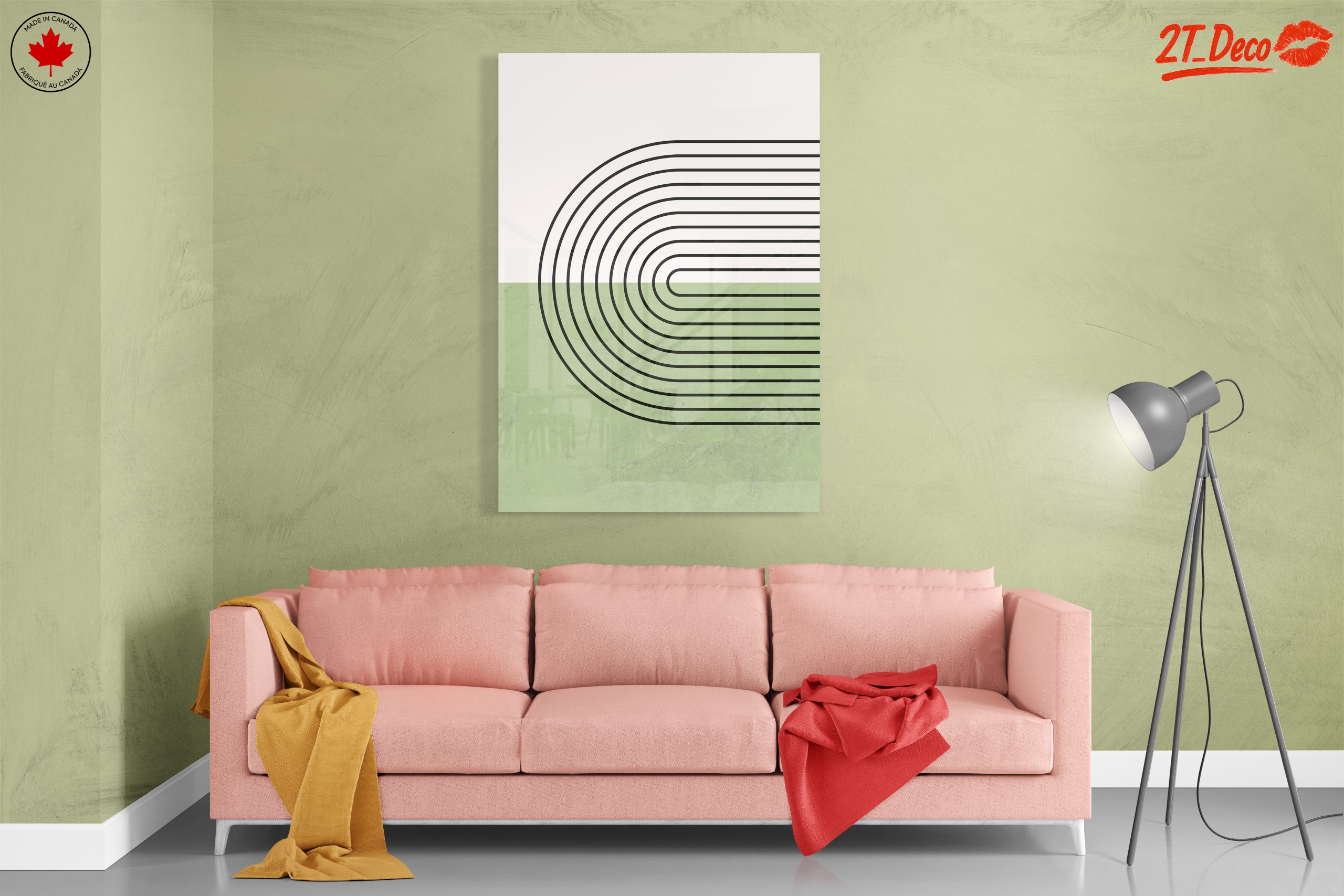 Modern Geometric Abstract Art Design 7 - Image 7